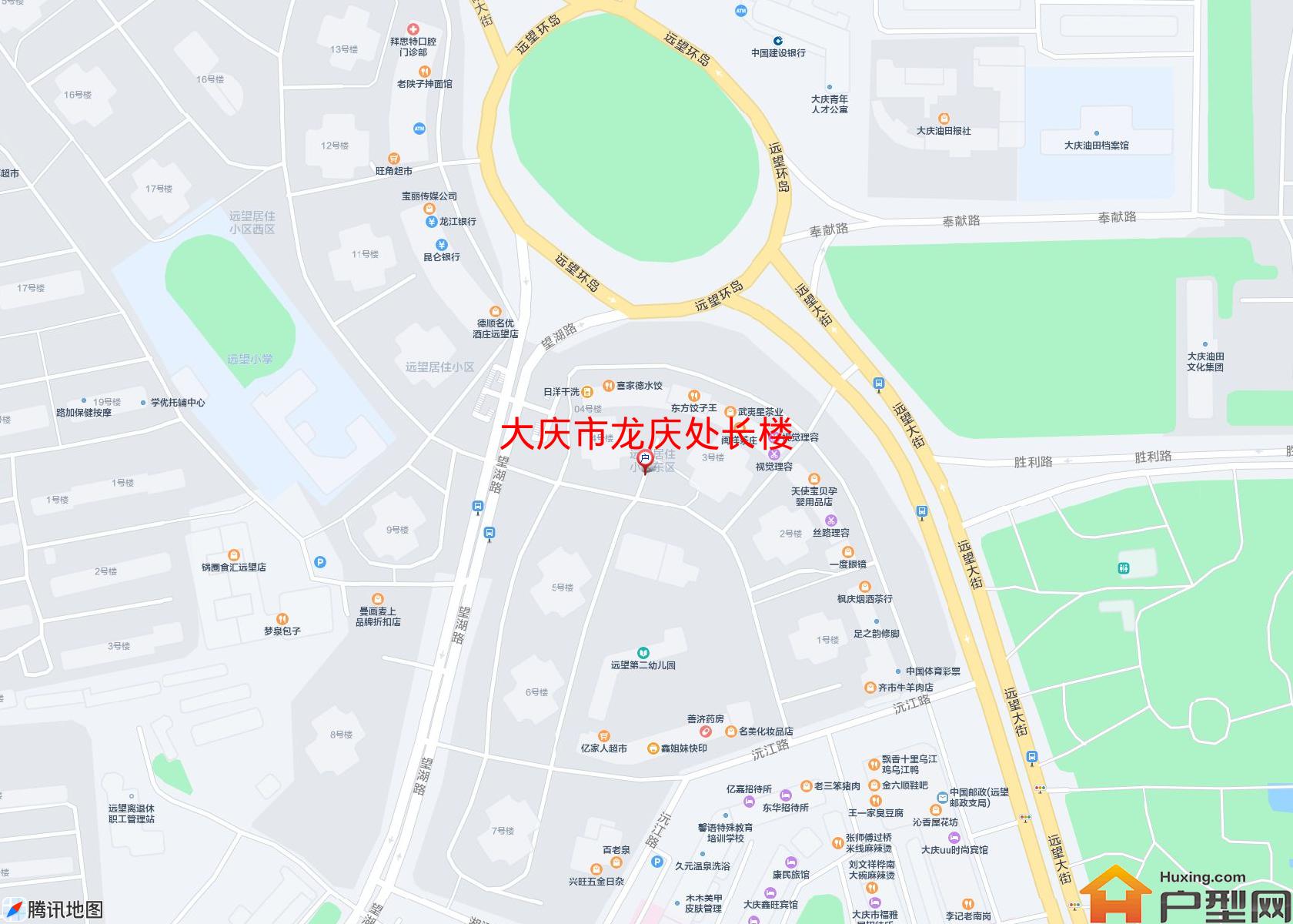 龙庆处长楼小区 - 户型网