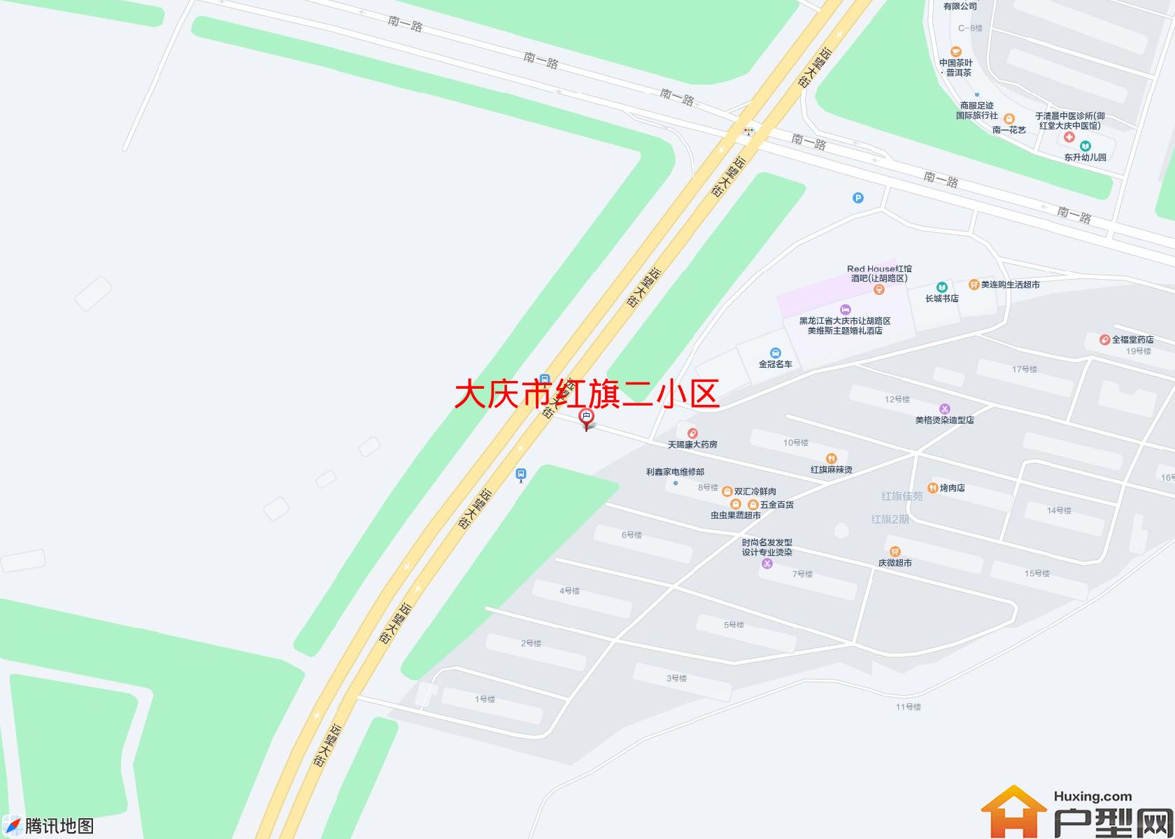 红旗二小区小区 - 户型网