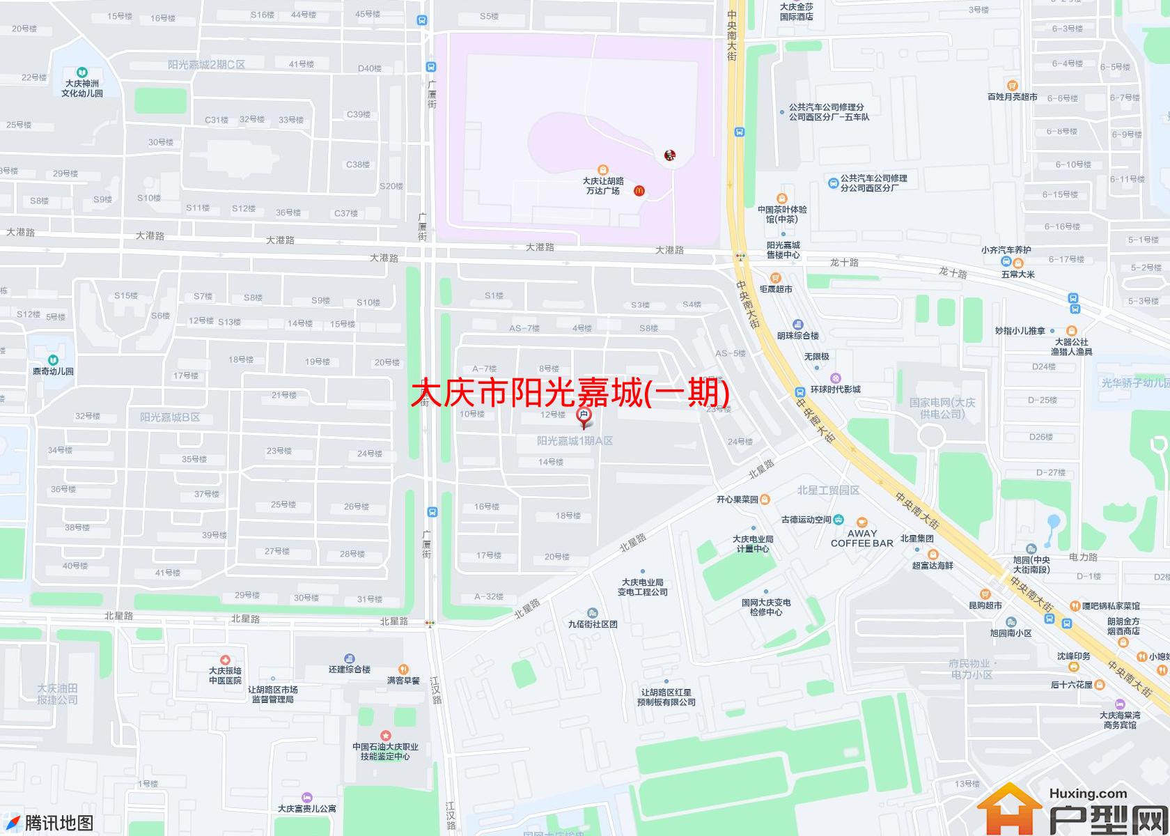 阳光嘉城(一期)小区 - 户型网