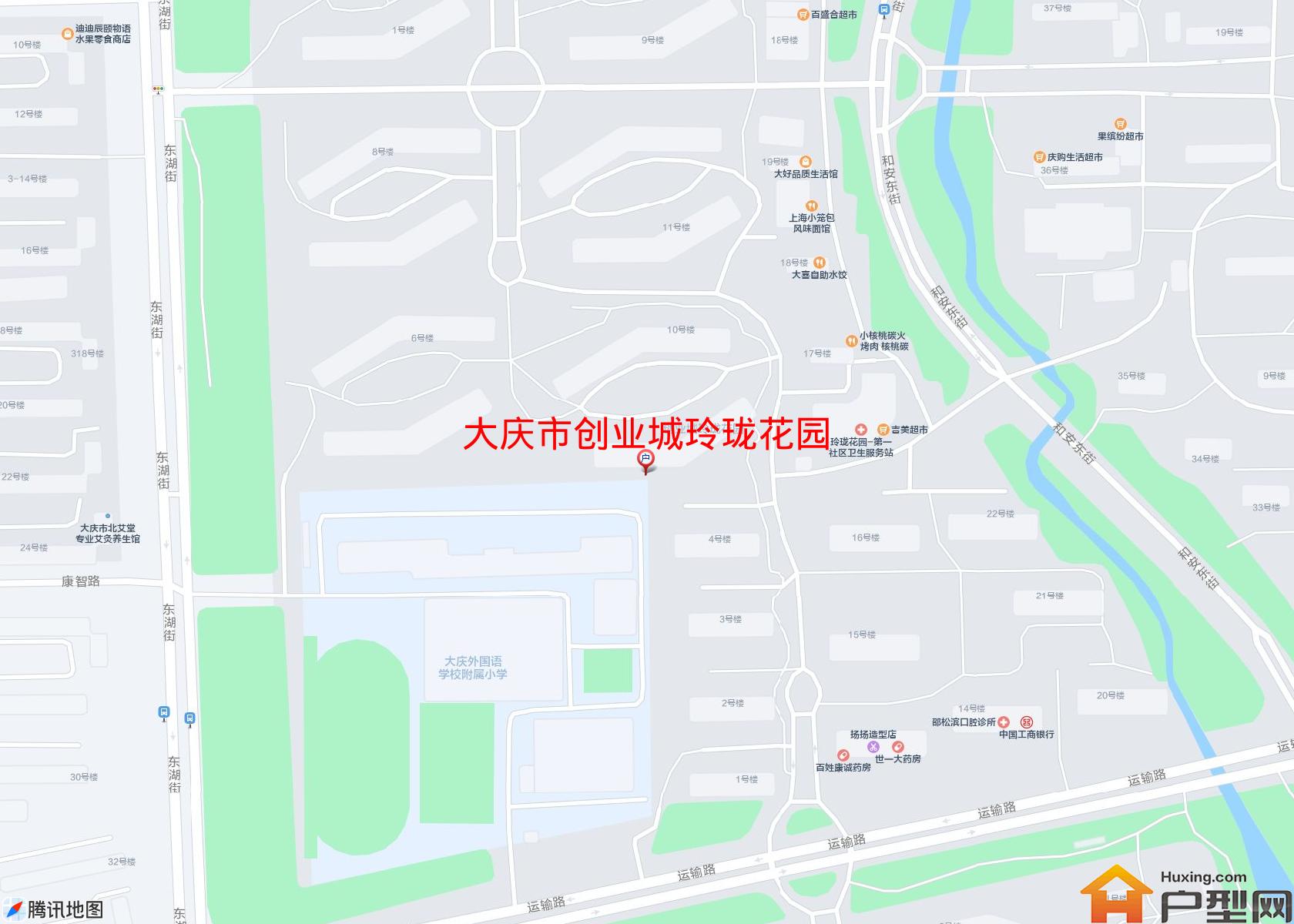 创业城玲珑花园小区 - 户型网