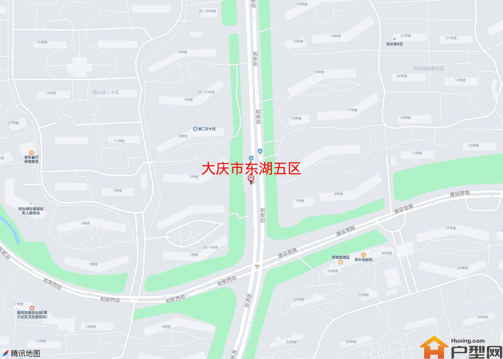 东湖五区小区 - 户型网