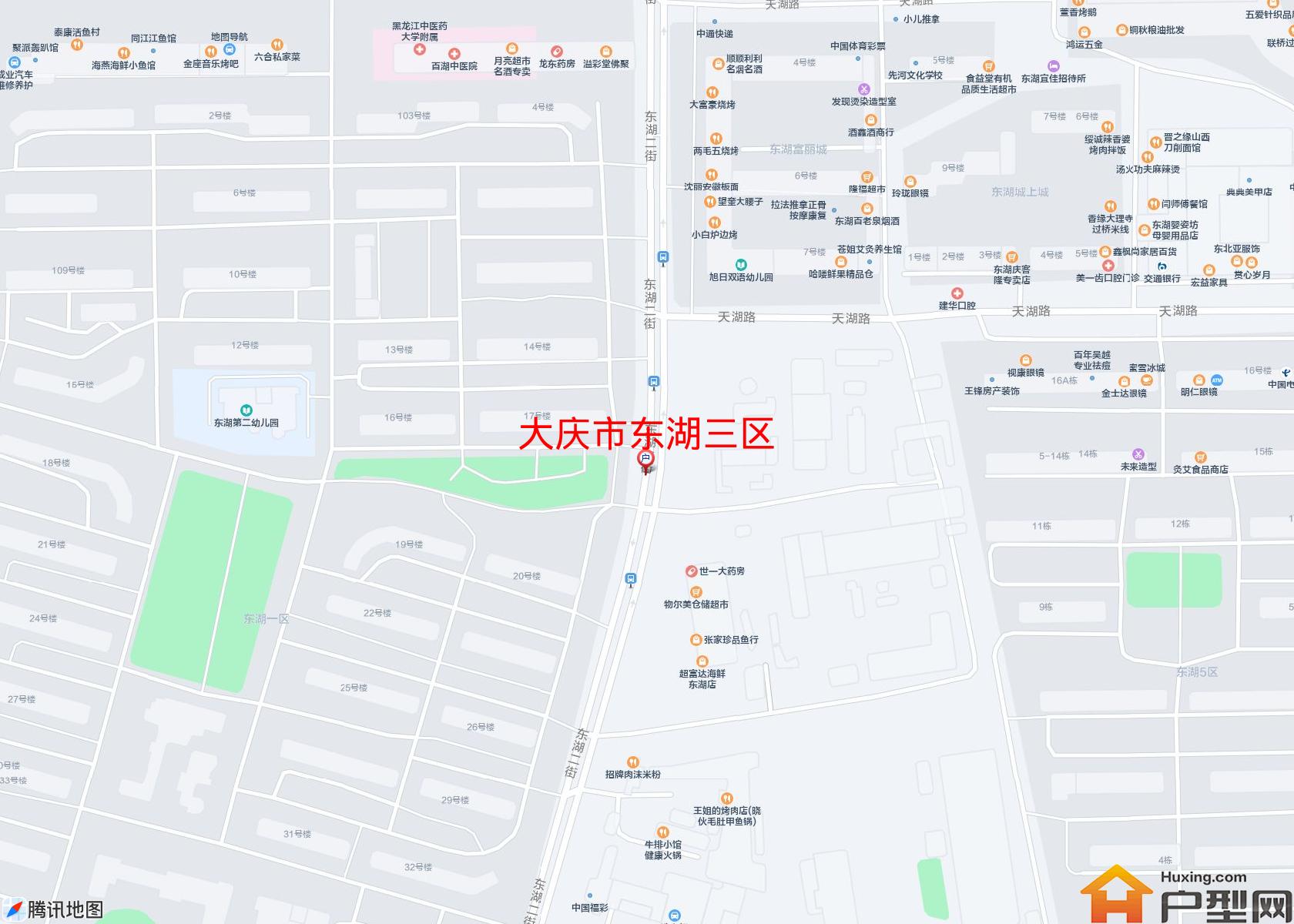 东湖三区小区 - 户型网