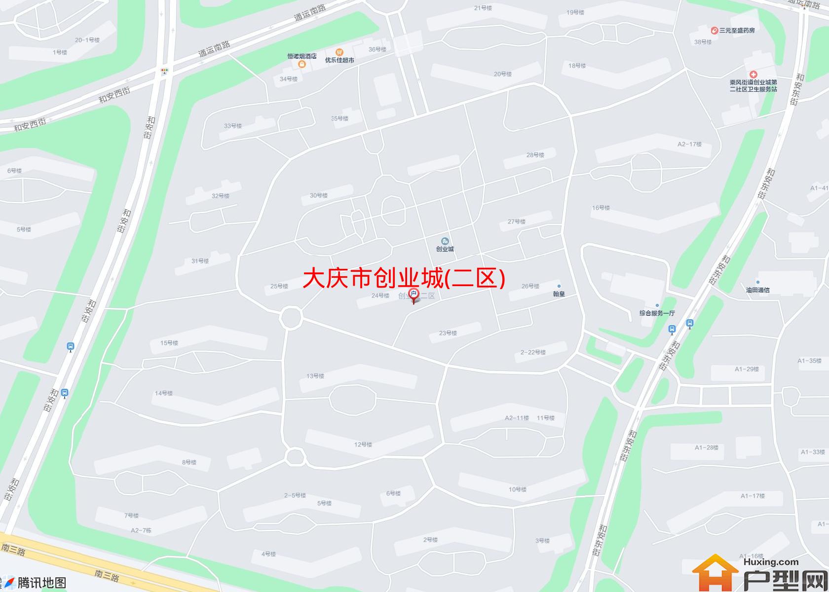 创业城(二区)小区 - 户型网