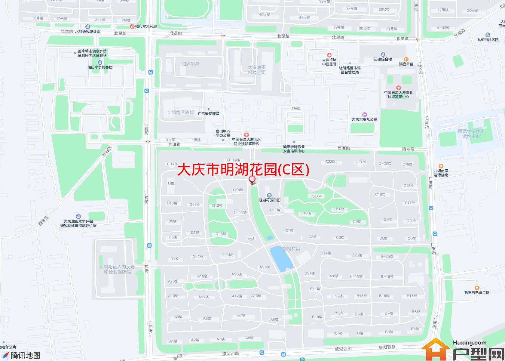 明湖花园(C区)小区 - 户型网