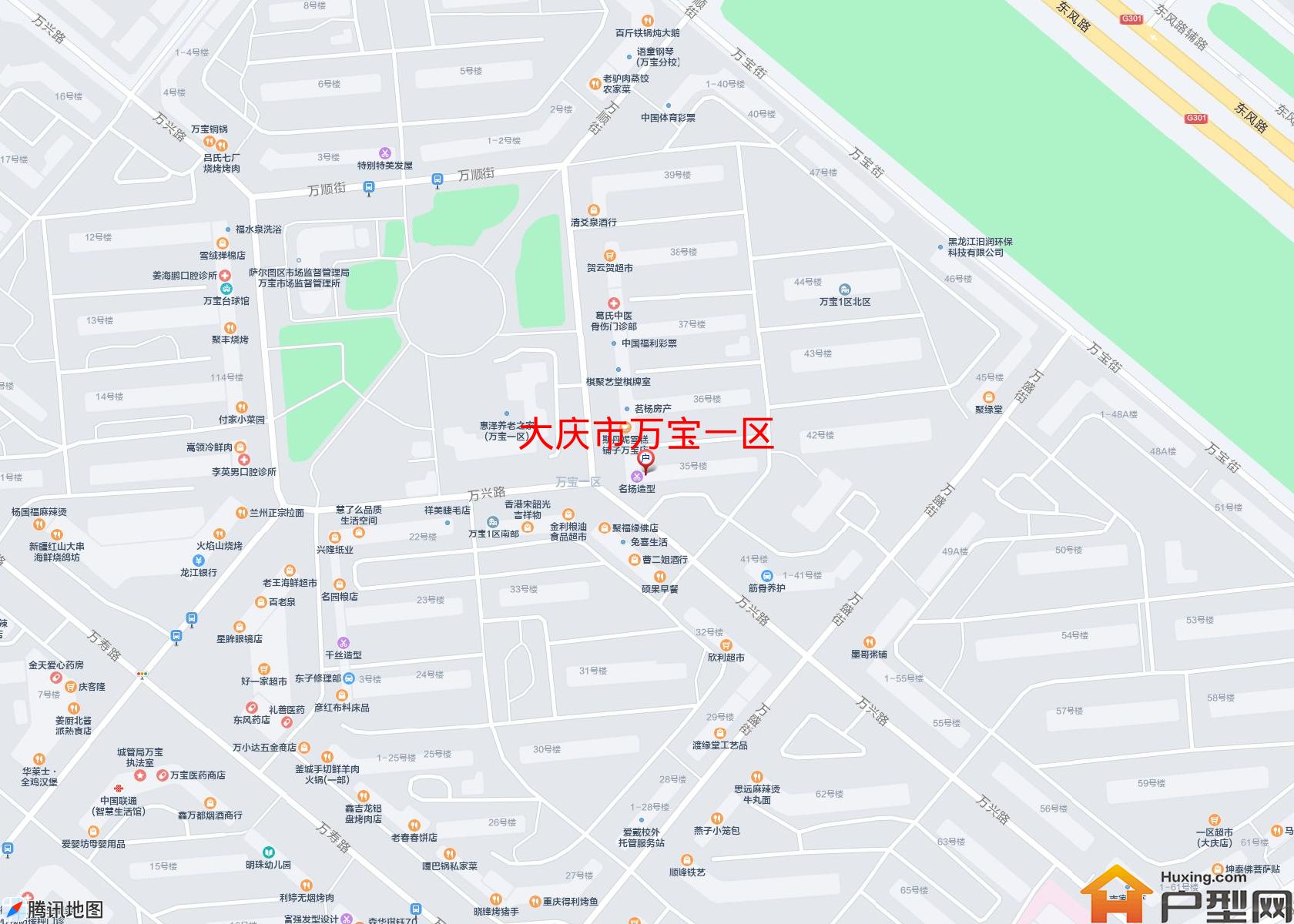 万宝一区小区 - 户型网