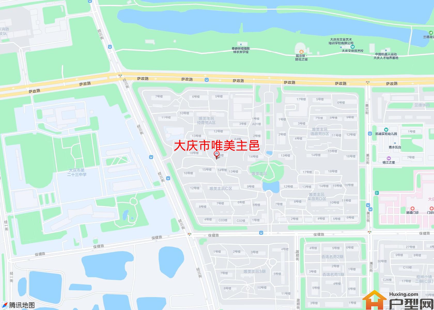 唯美主邑小区 - 户型网