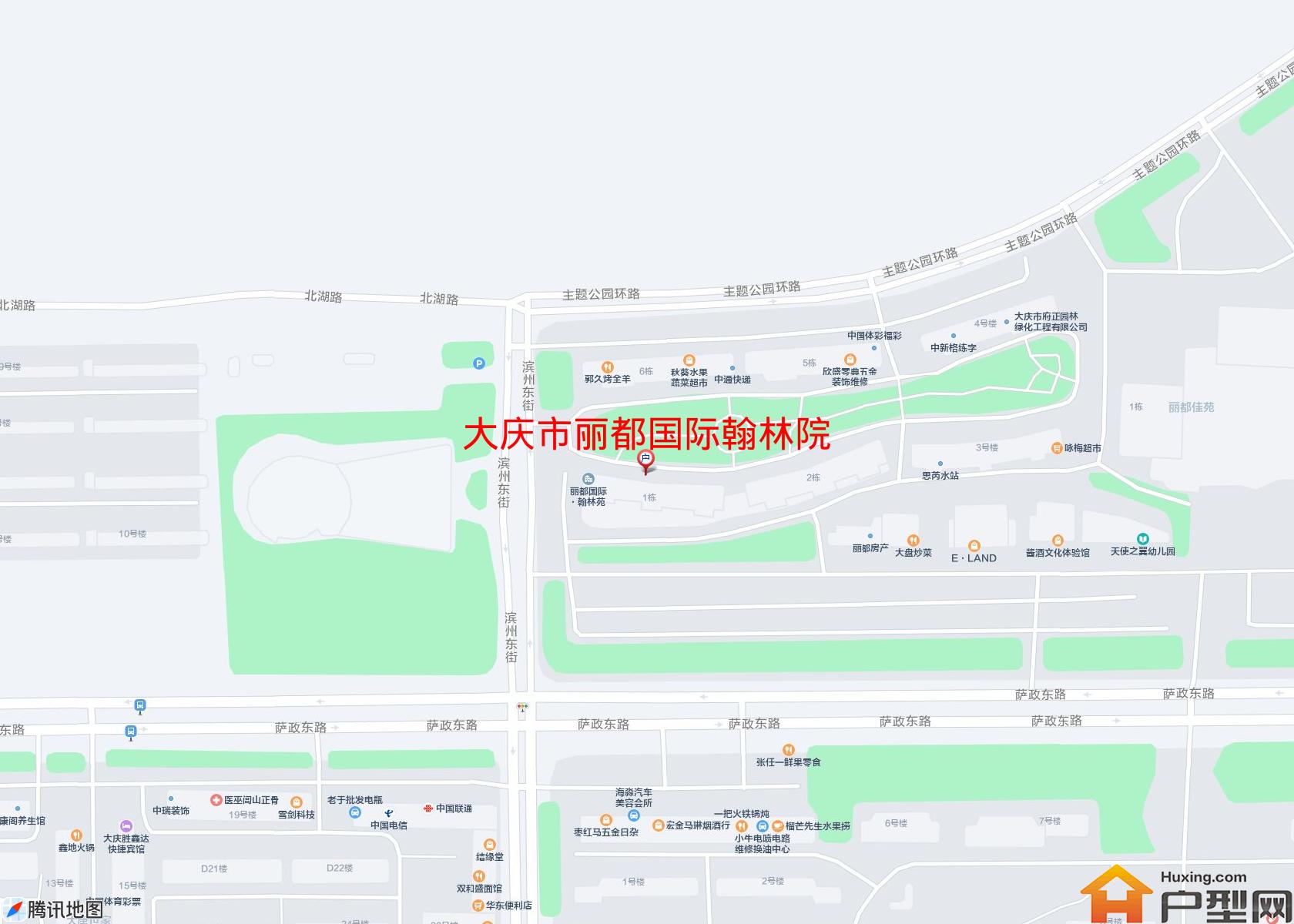丽都国际翰林院小区 - 户型网