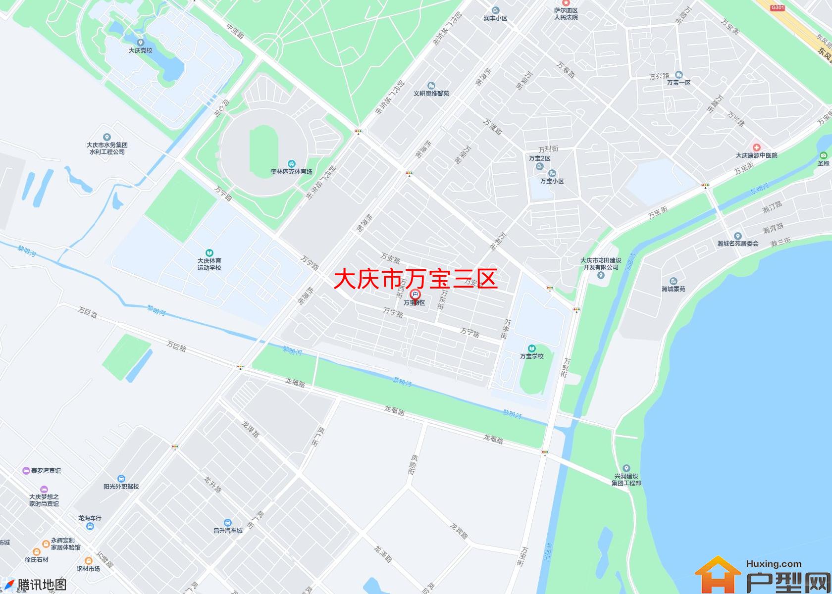 万宝三区小区 - 户型网