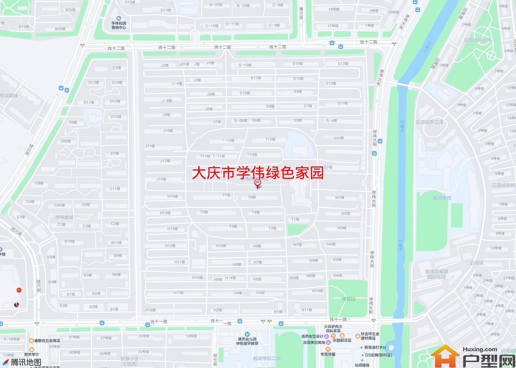 学伟绿色家园小区 - 户型网