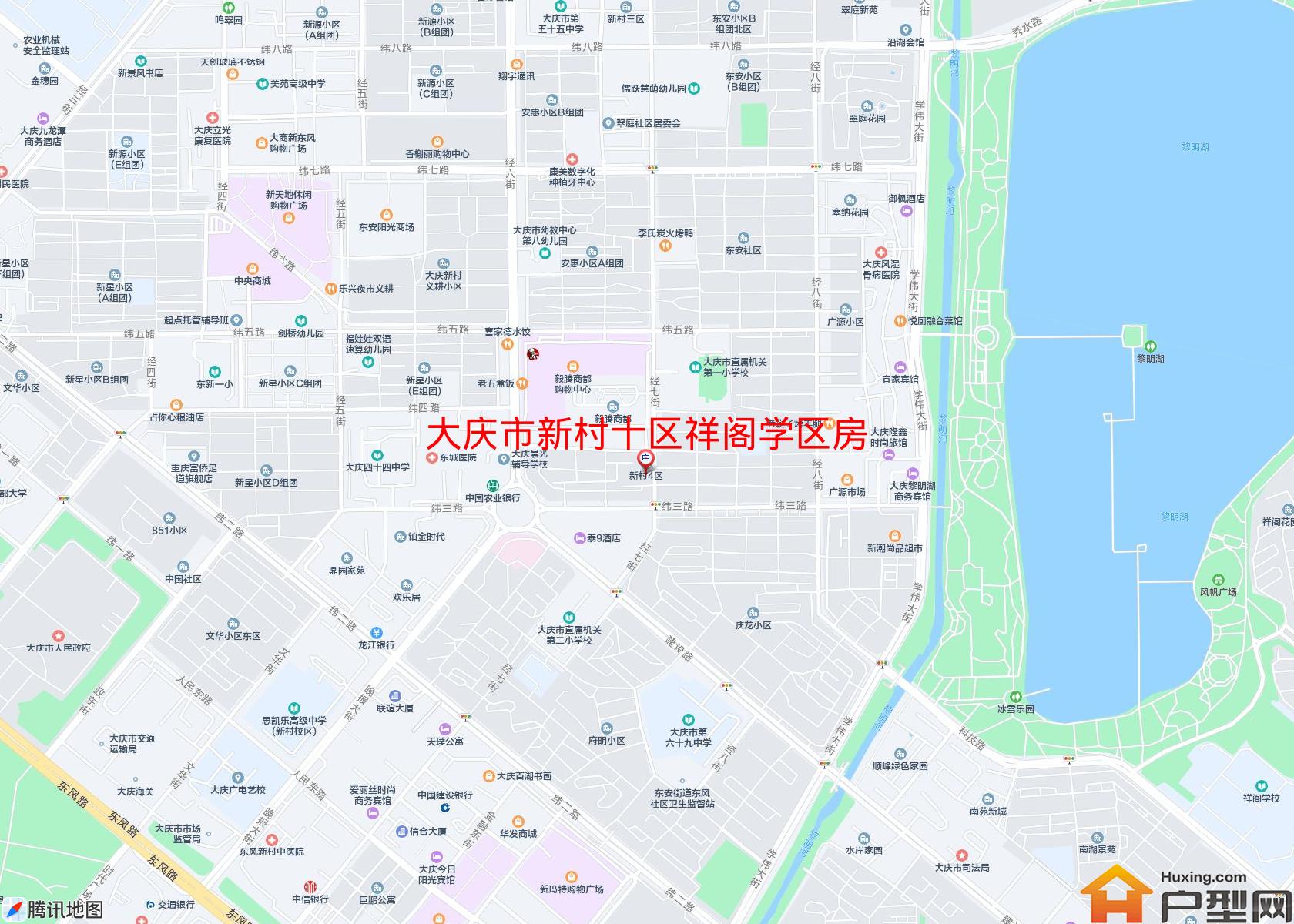 新村十区祥阁学区房小区 - 户型网