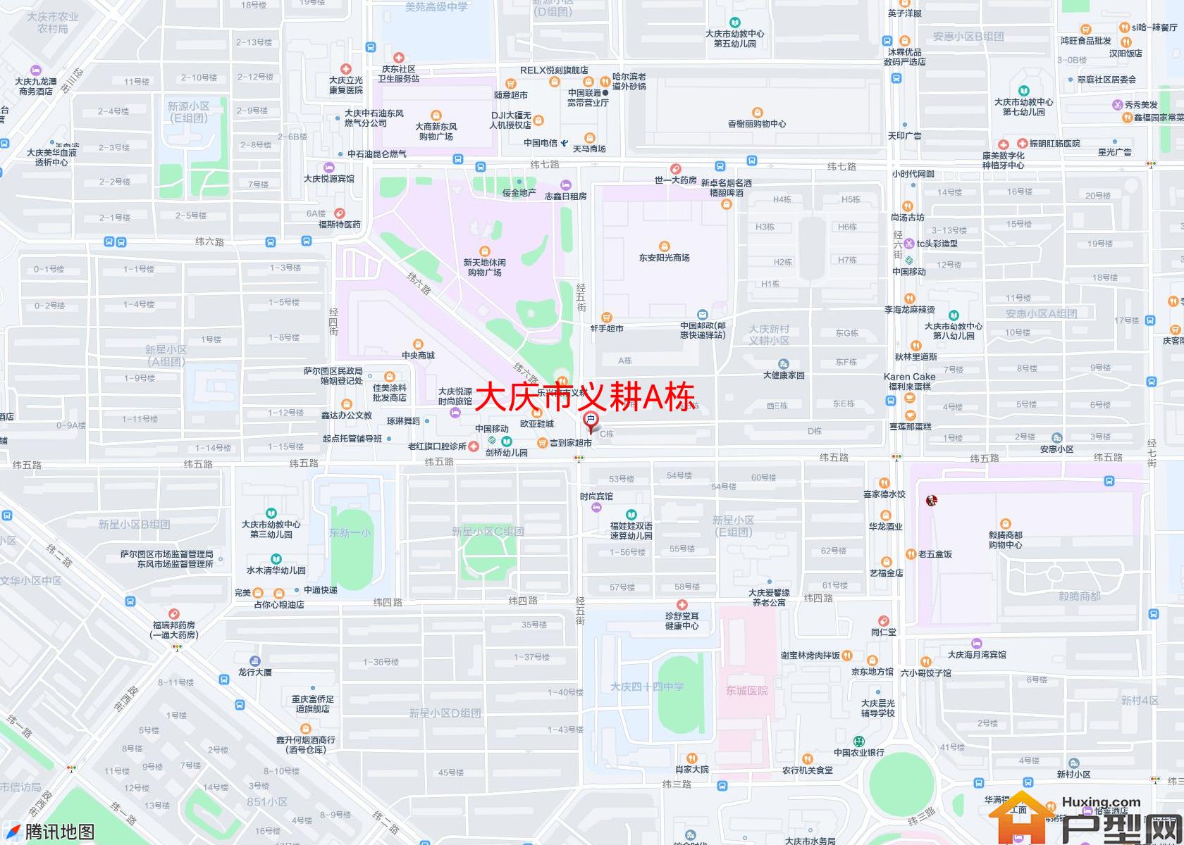 义耕A栋小区 - 户型网