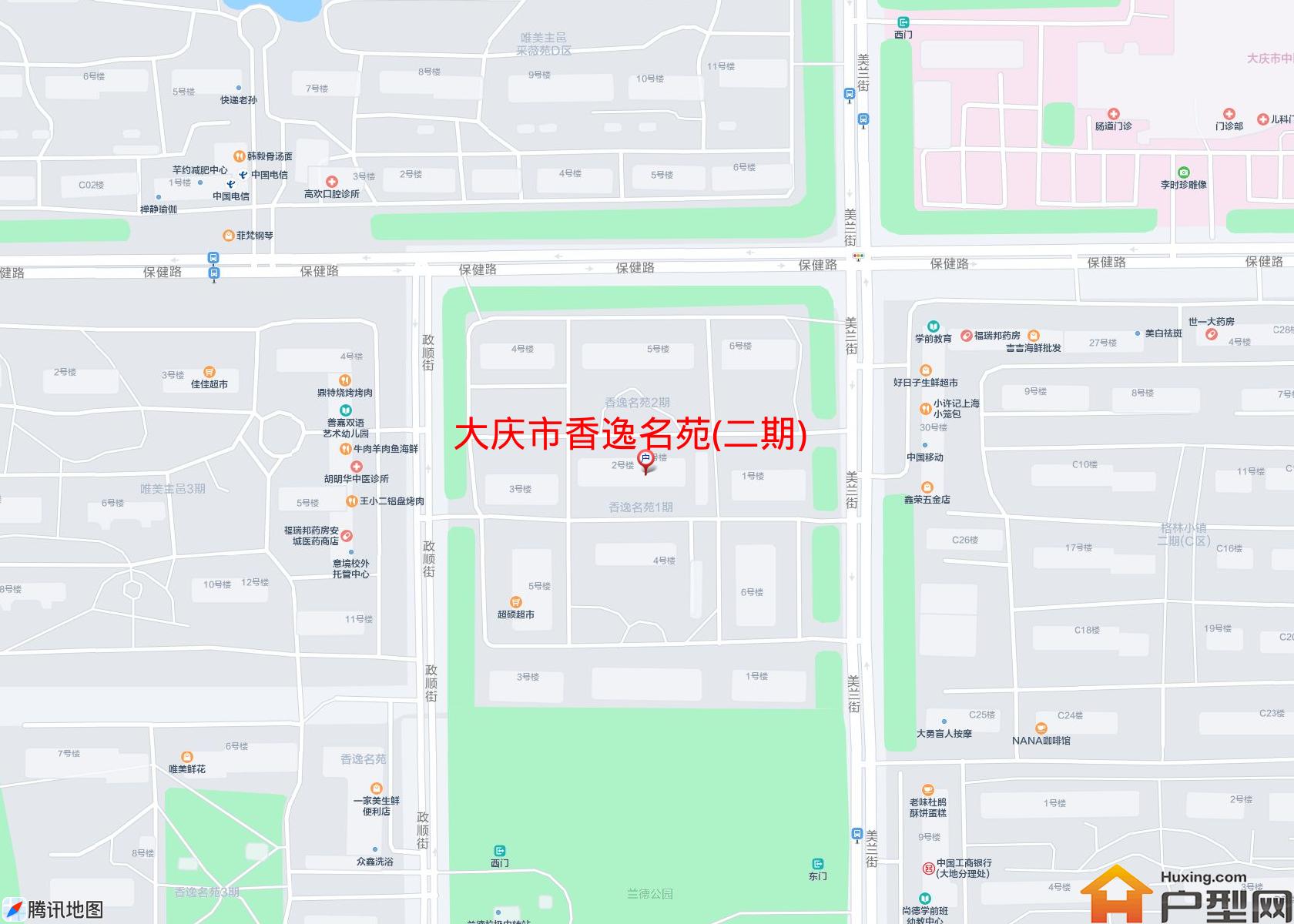 香逸名苑(二期)小区 - 户型网