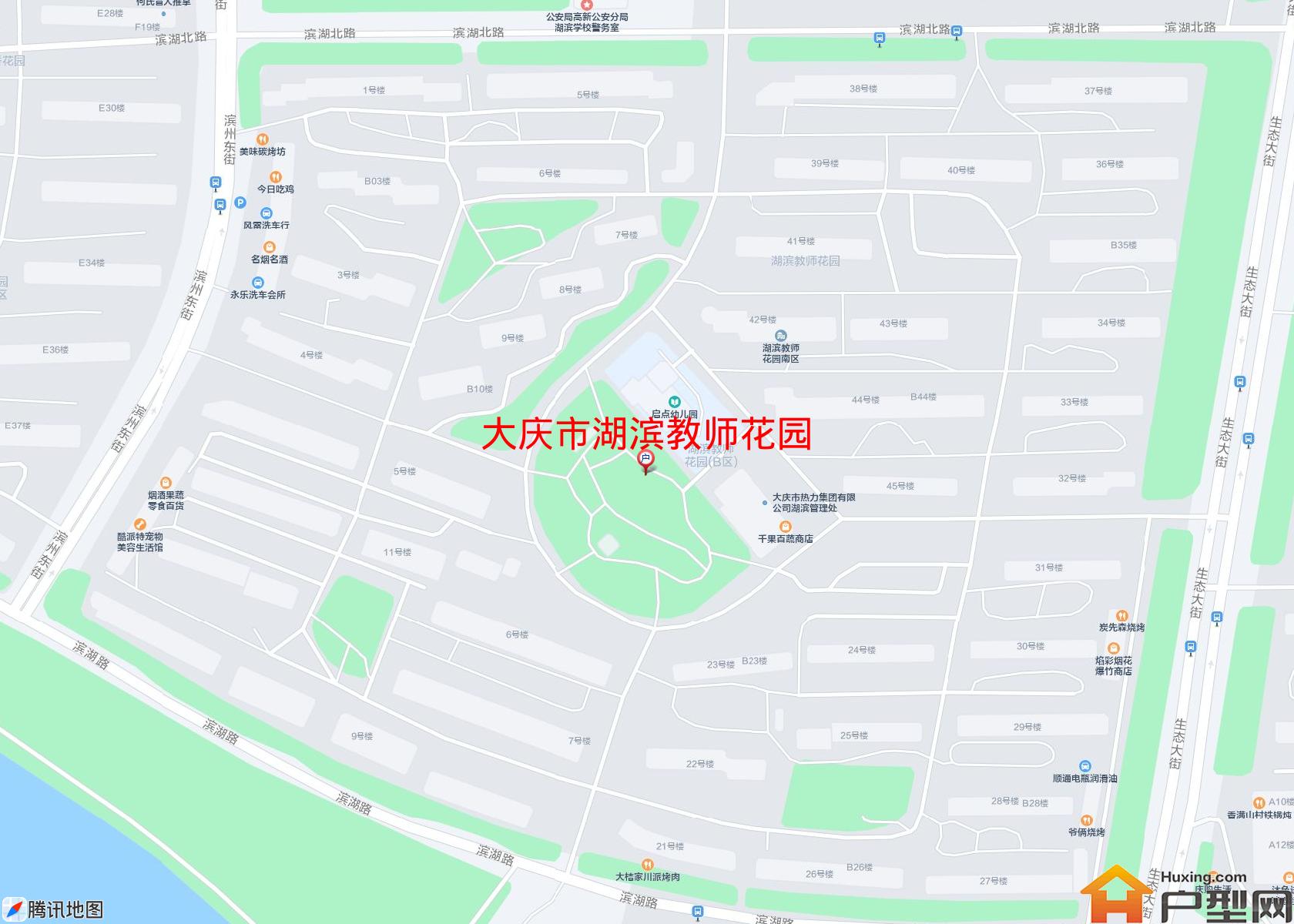 湖滨教师花园小区 - 户型网