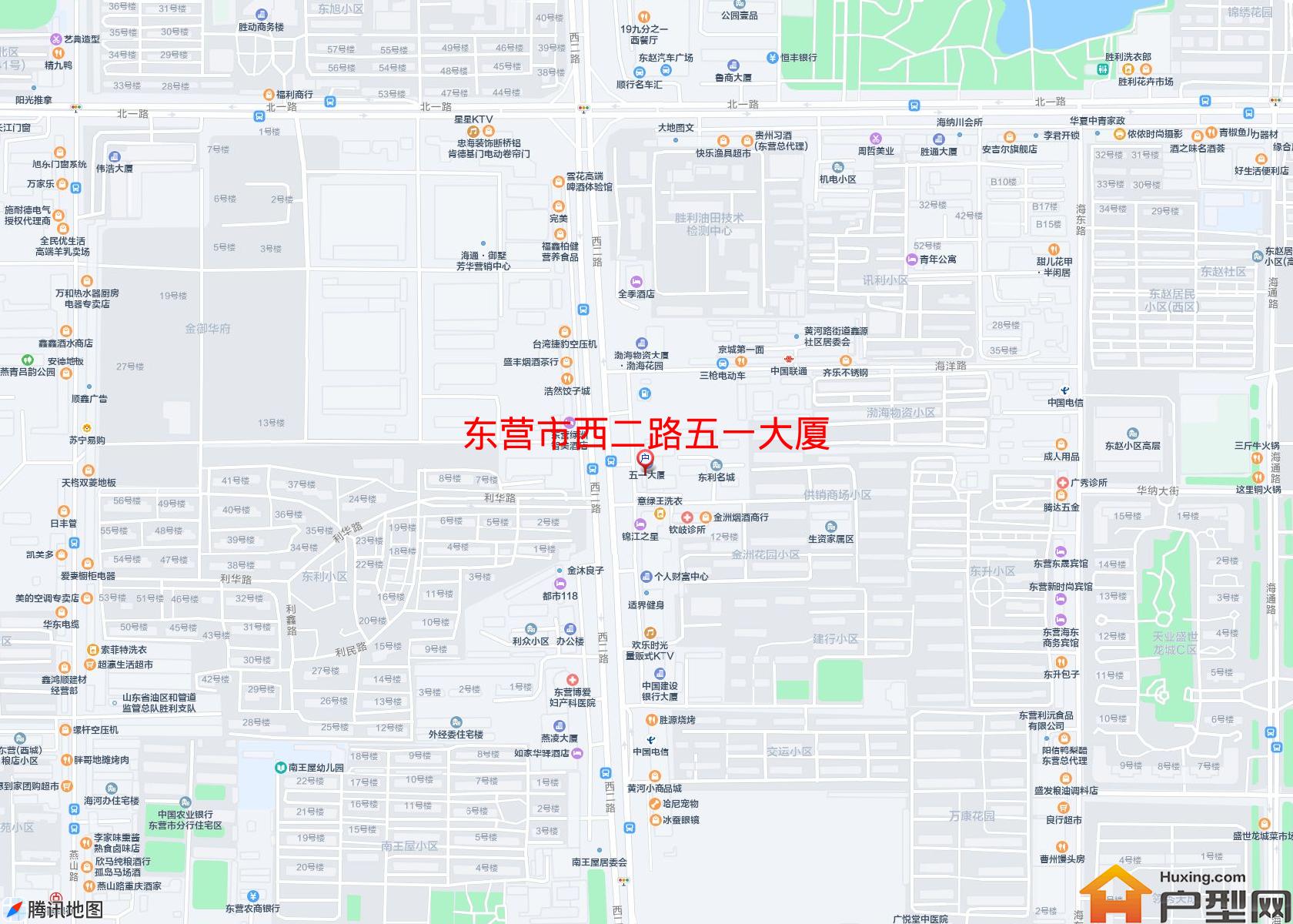西二路五一大厦小区 - 户型网