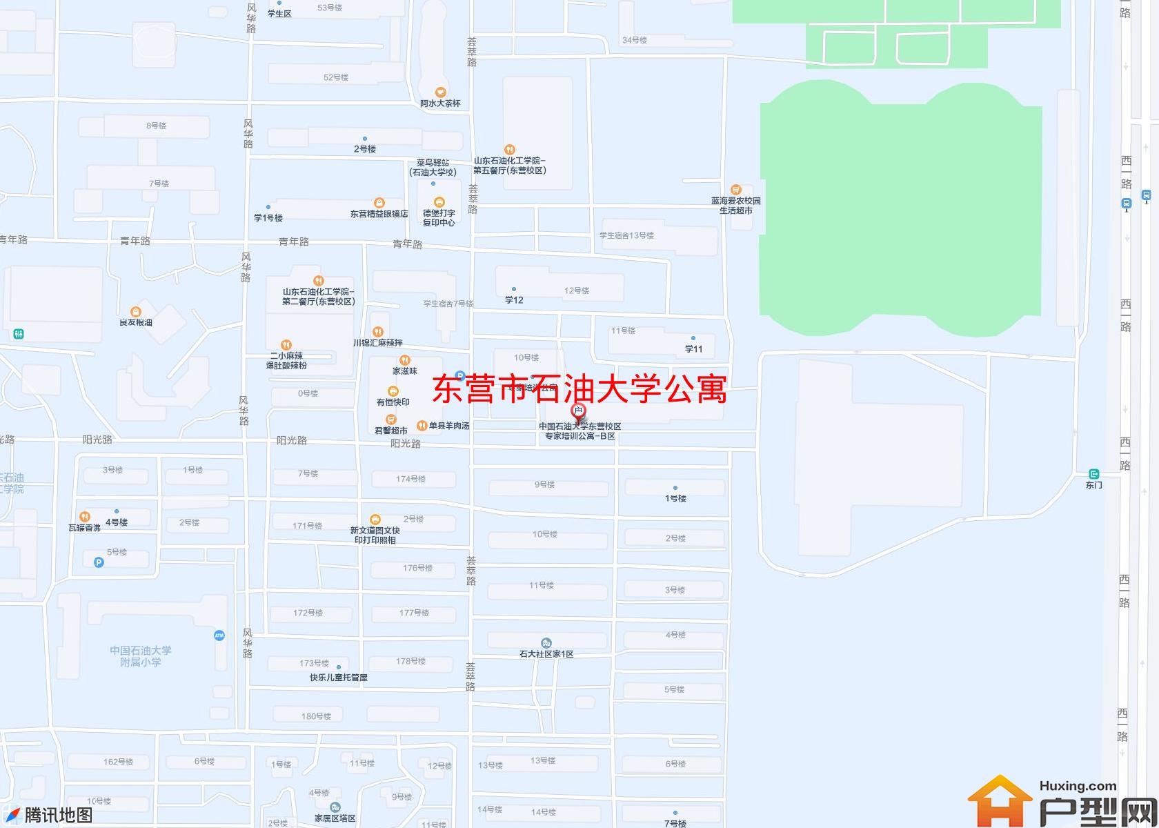 石油大学公寓小区 - 户型网