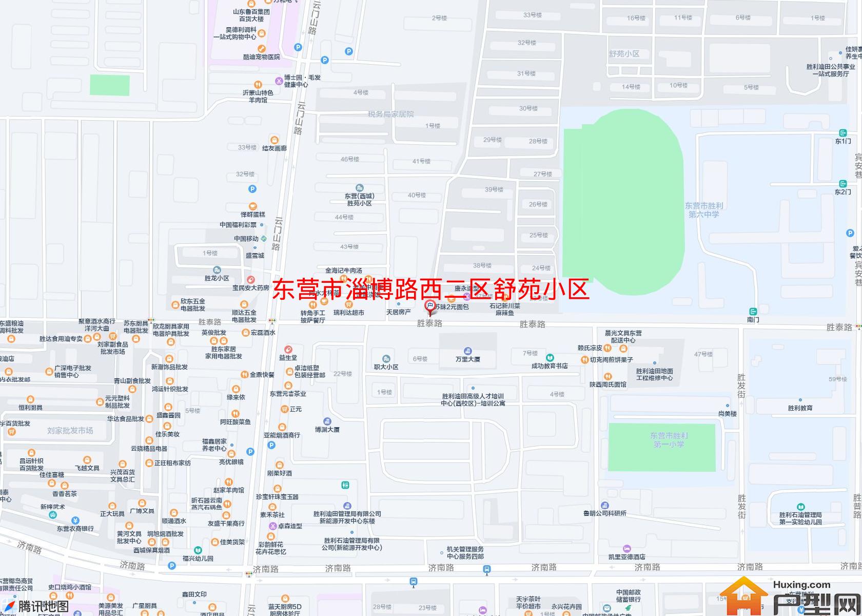 淄博路西二区舒苑小区小区 - 户型网