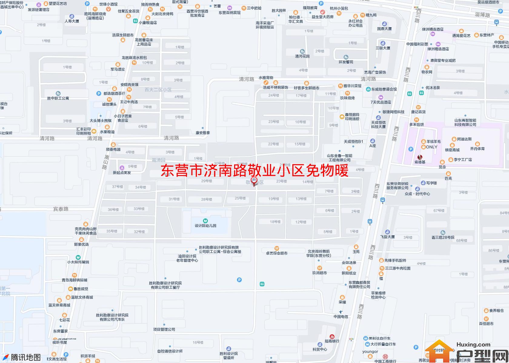 济南路敬业小区免物暖小区 - 户型网