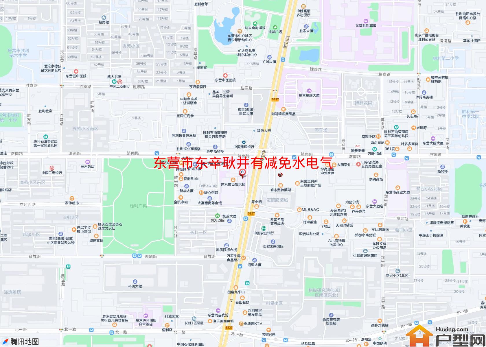 东辛耿井有减免水电气小区 - 户型网