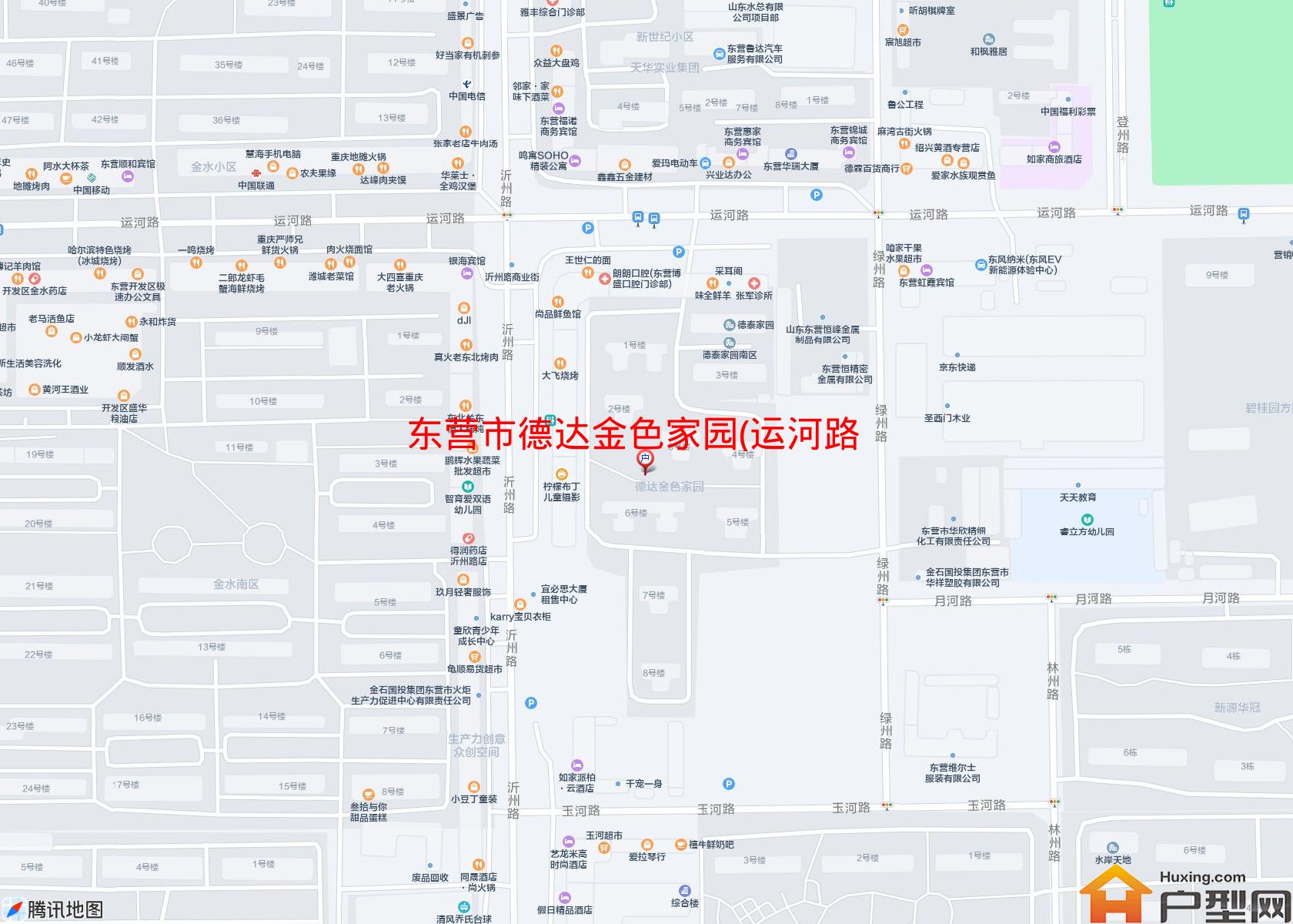 德达金色家园(运河路)小区 - 户型网