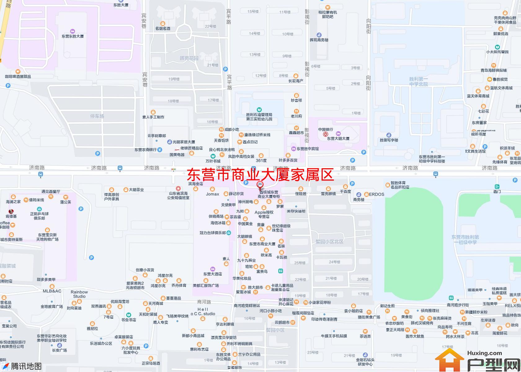 商业大厦家属区小区 - 户型网