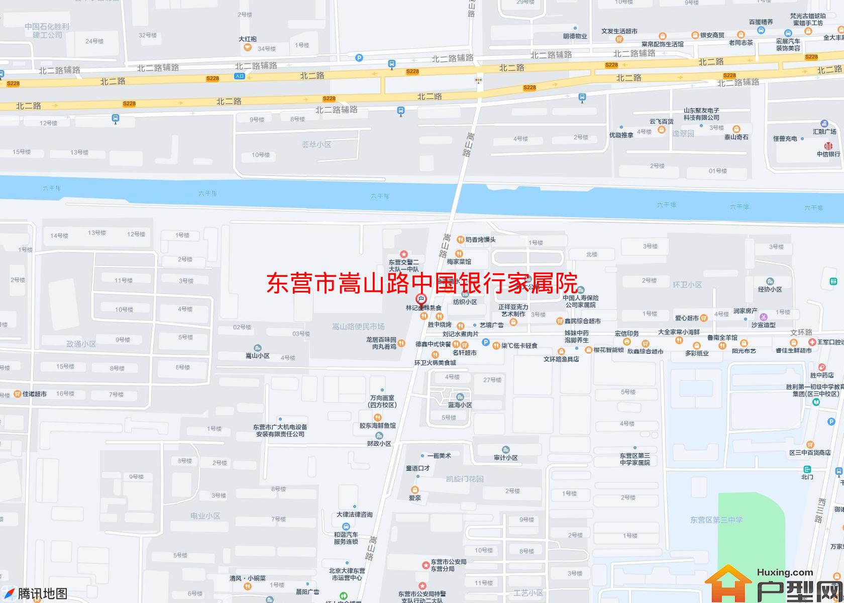 嵩山路中国银行家属院小区 - 户型网