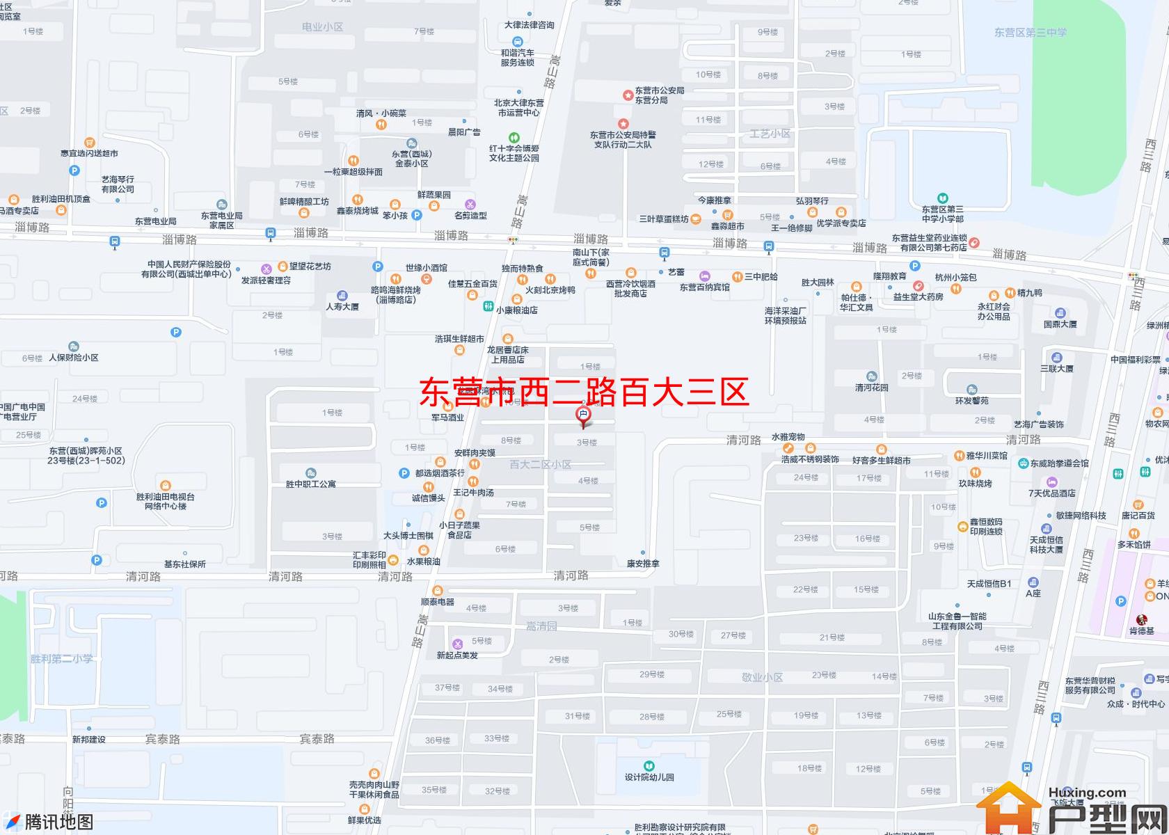西二路百大三区小区 - 户型网