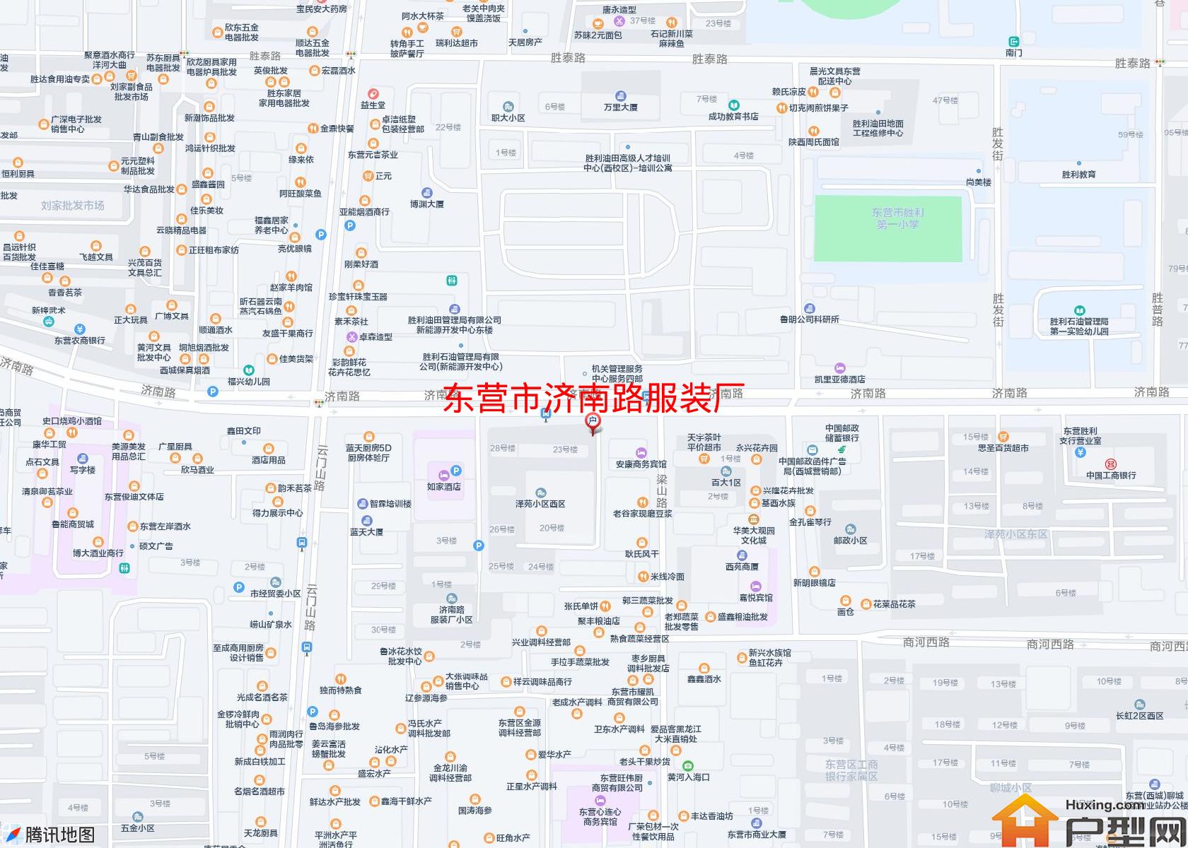 济南路服装厂小区 - 户型网