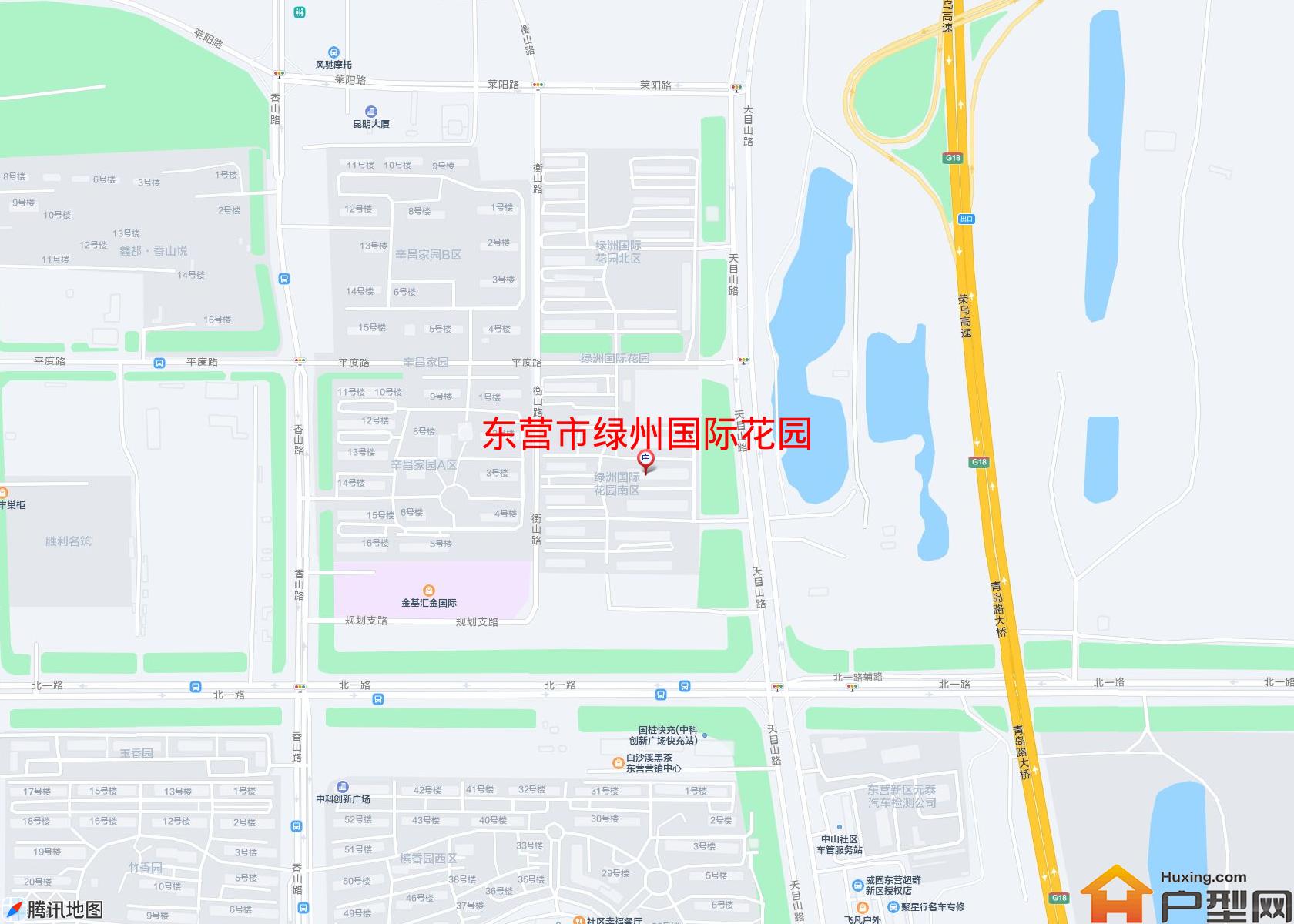 绿州国际花园小区 - 户型网