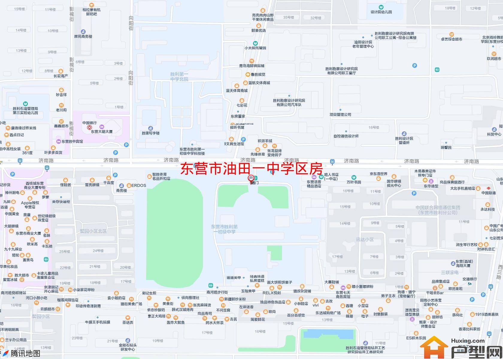 油田一中学区房小区 - 户型网