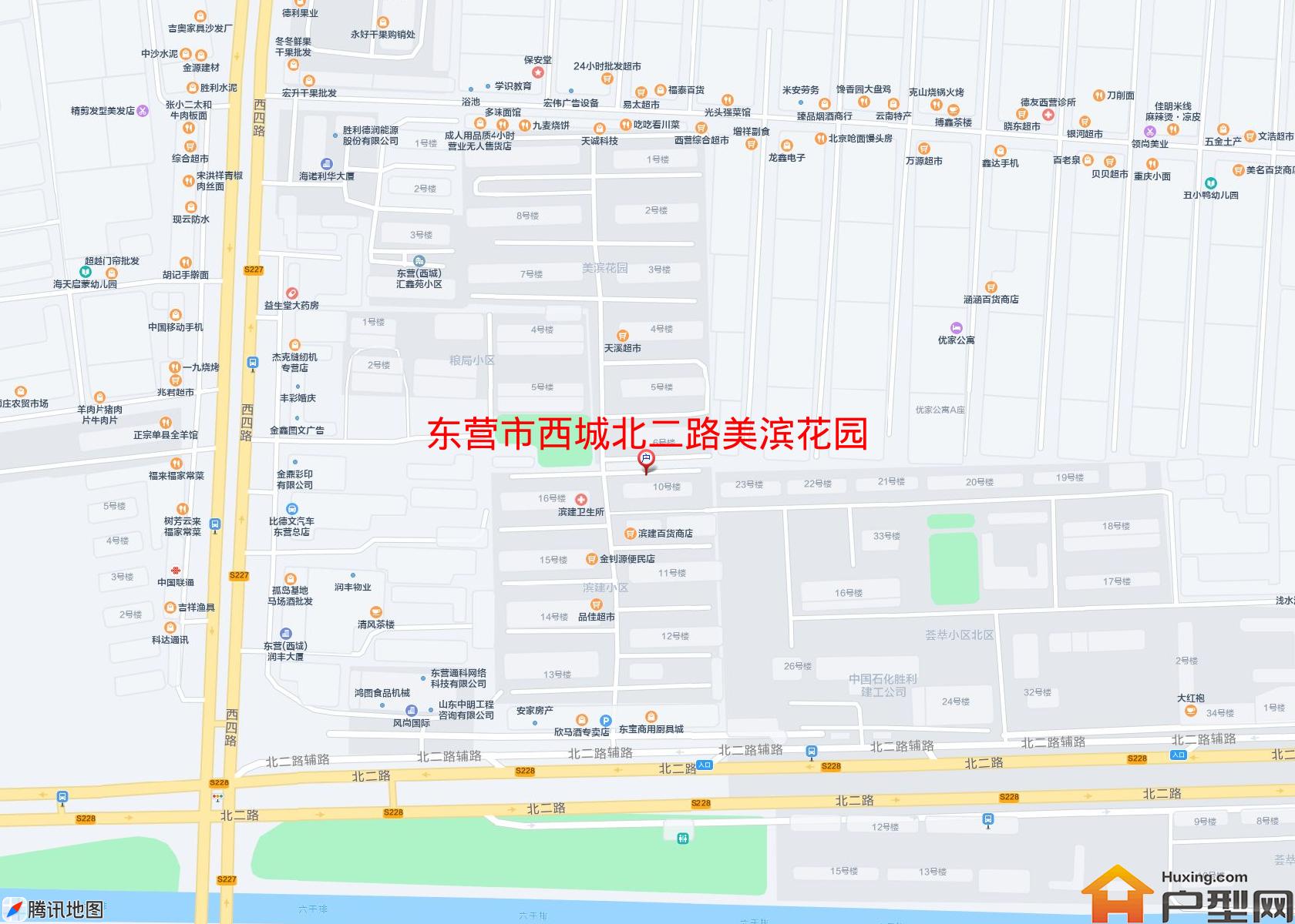 西城北二路美滨花园小区 - 户型网