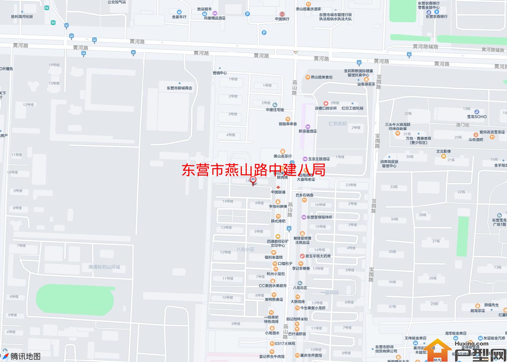 燕山路中建八局小区 - 户型网