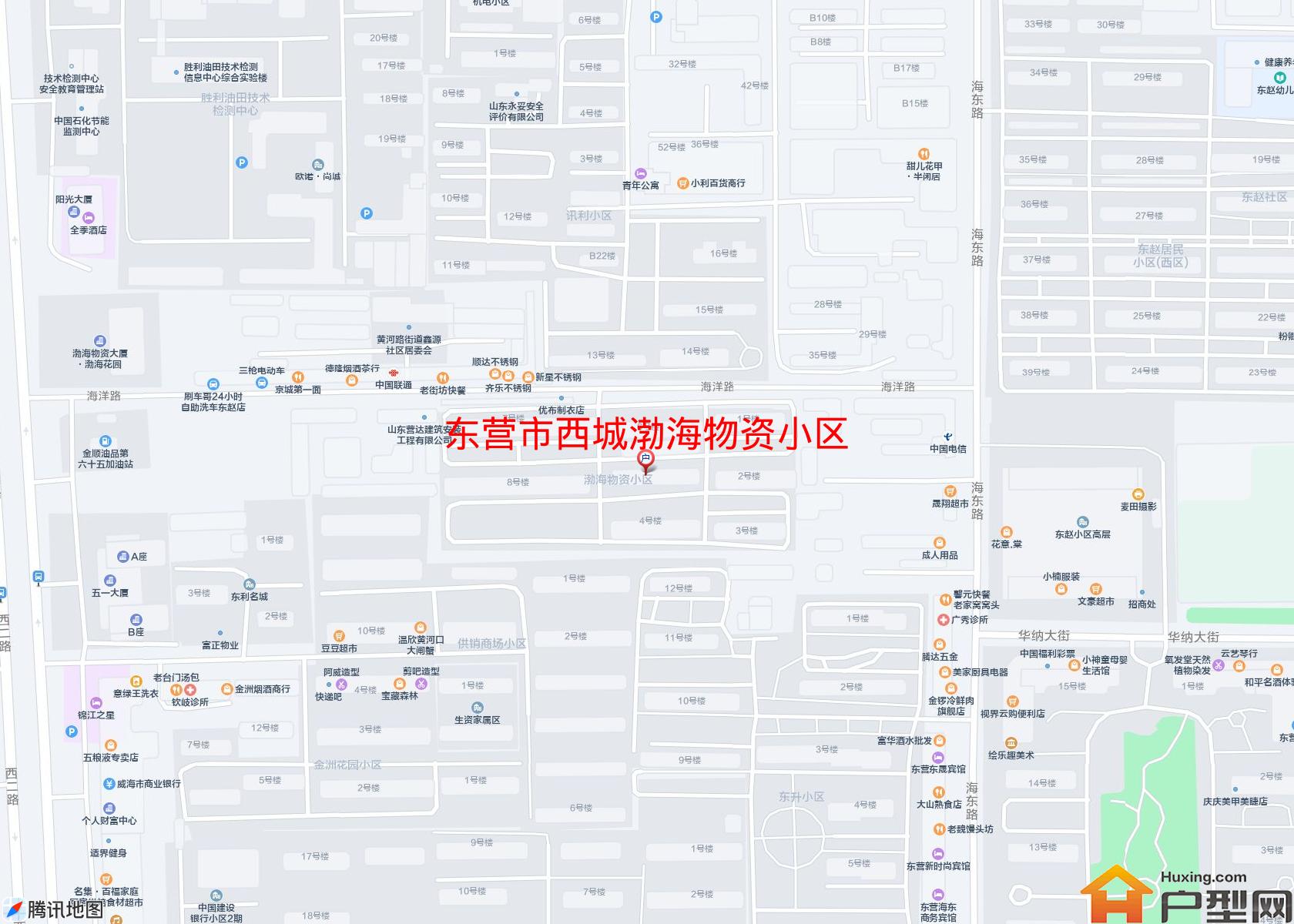 西城渤海物资小区小区 - 户型网