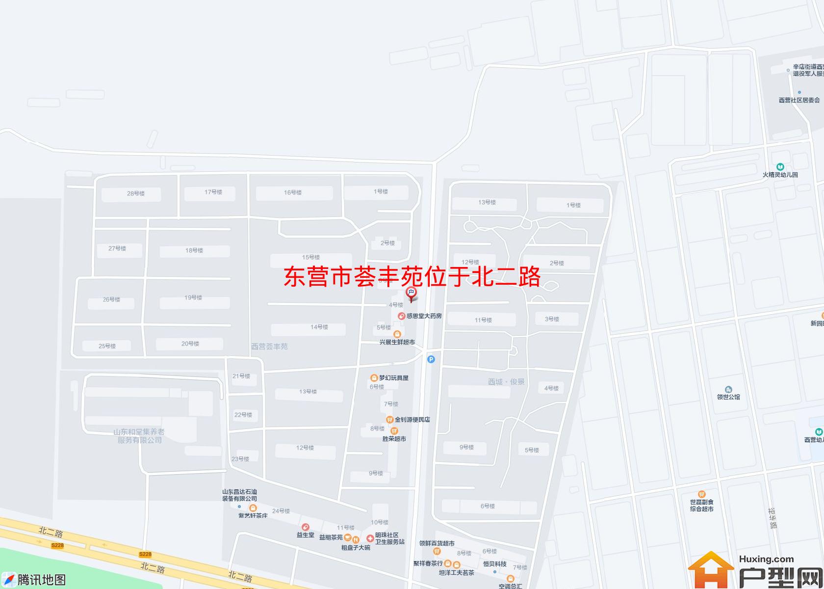 荟丰苑位于北二路小区 - 户型网