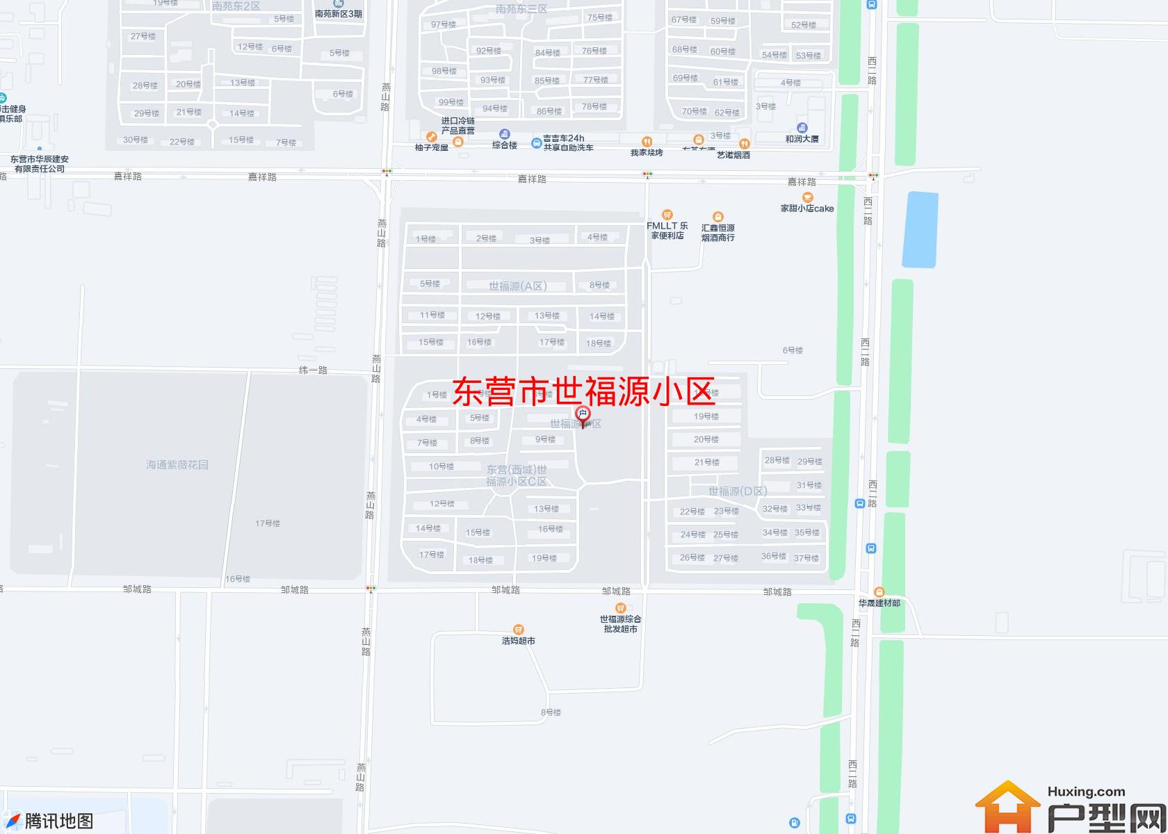 世福源小区小区 - 户型网