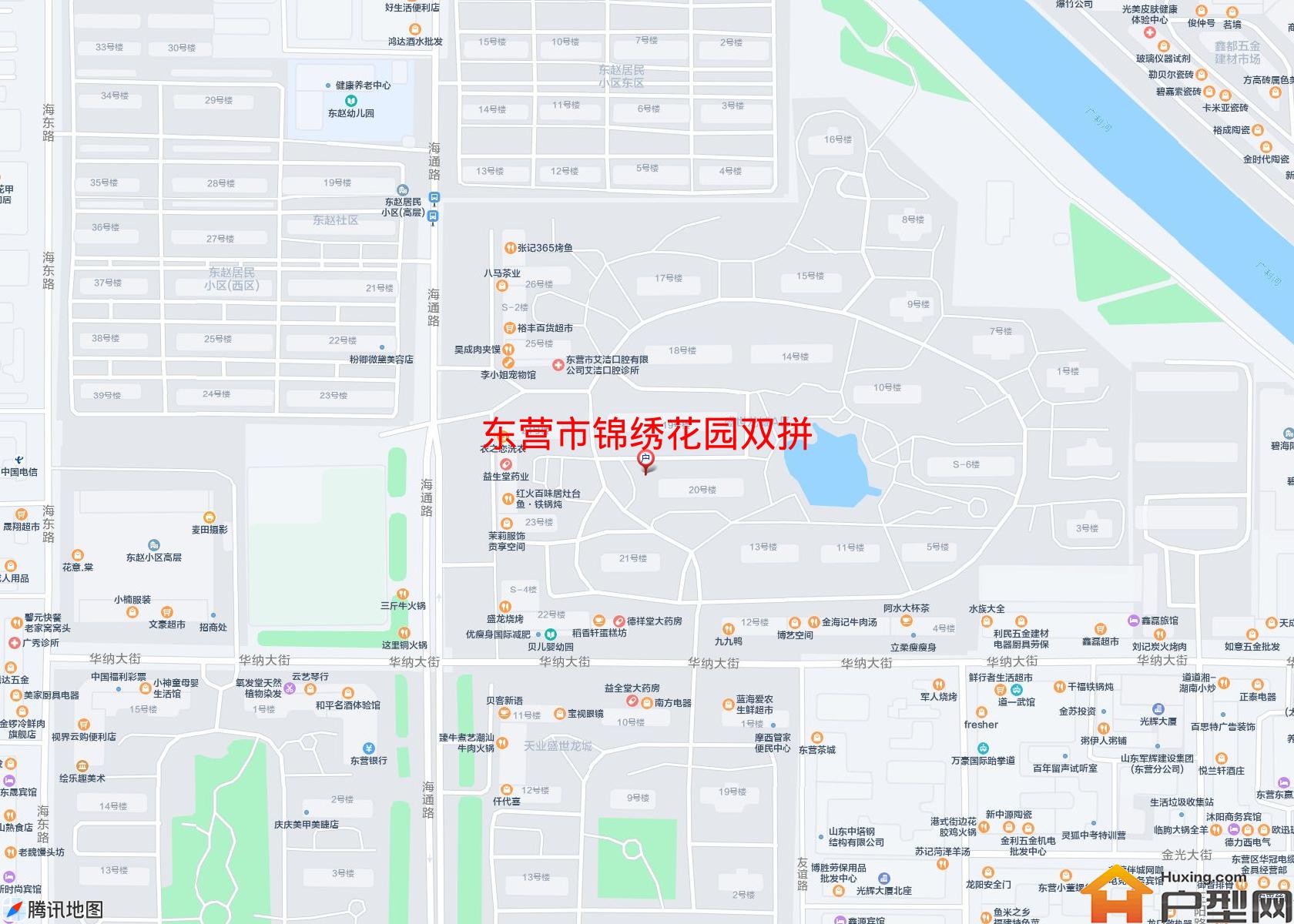 锦绣花园双拼小区 - 户型网