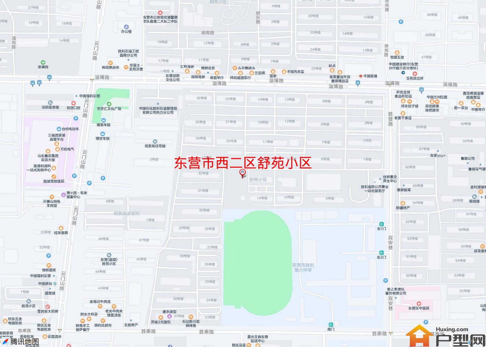 西二区舒苑小区小区 - 户型网