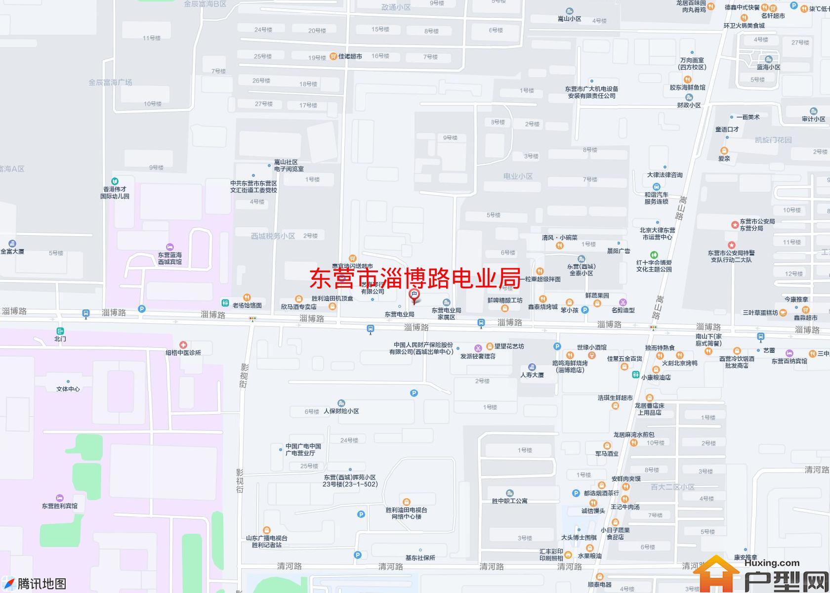 淄博路电业局小区 - 户型网
