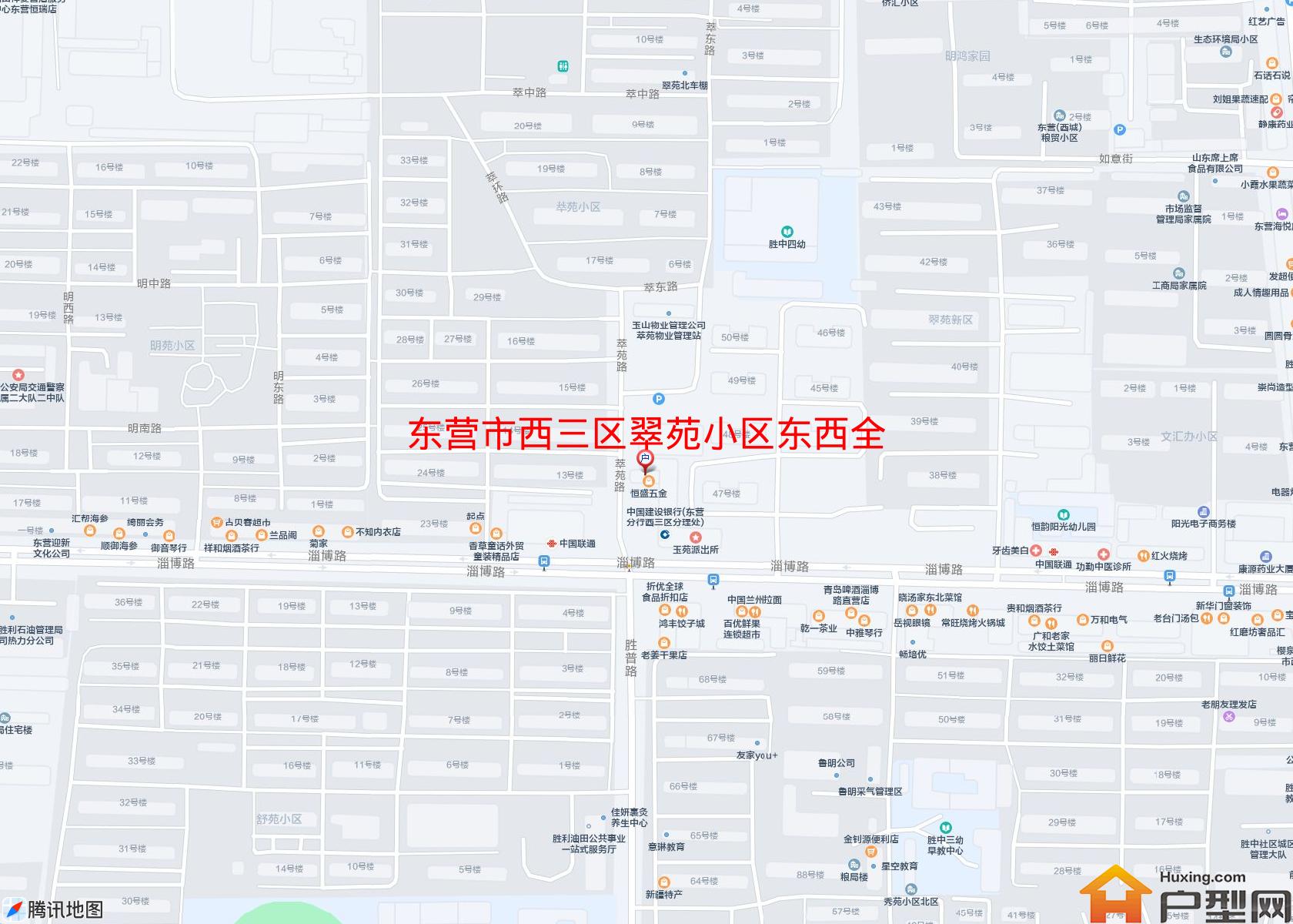 西三区翠苑小区东西全小区 - 户型网
