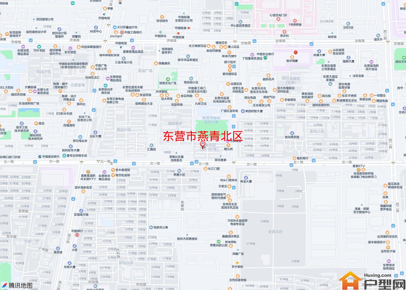 燕青北区小区 - 户型网
