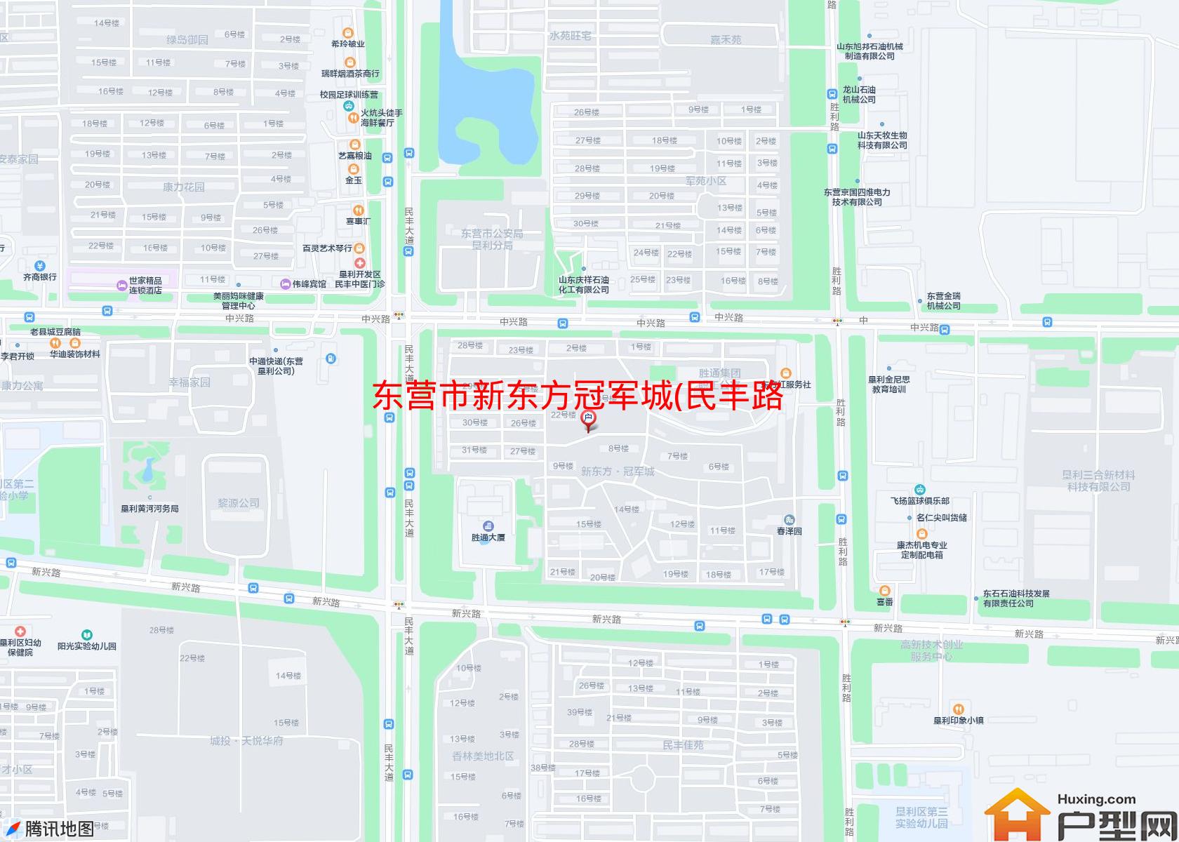 新东方冠军城(民丰路195号)小区 - 户型网