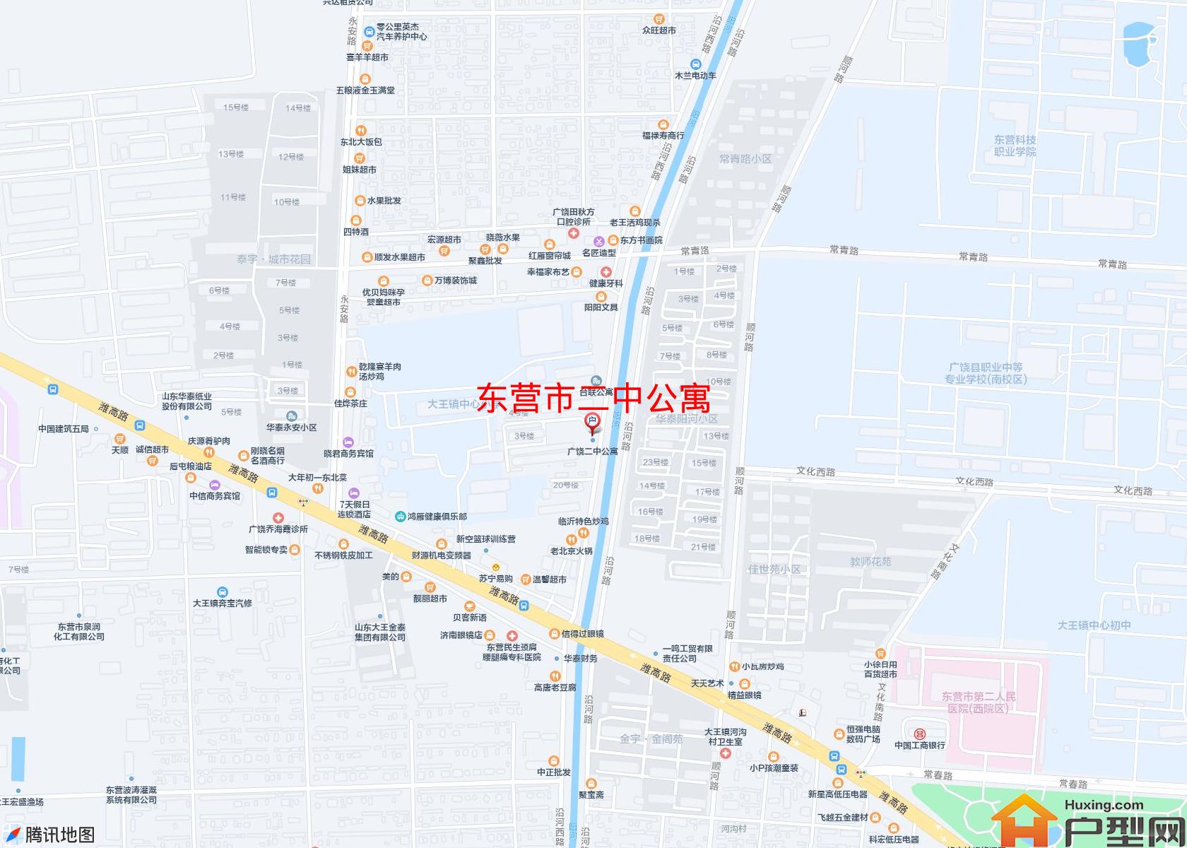 二中公寓小区 - 户型网