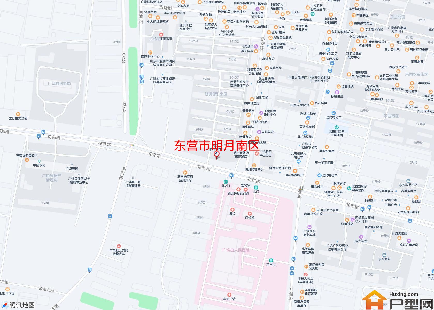 明月南区小区 - 户型网