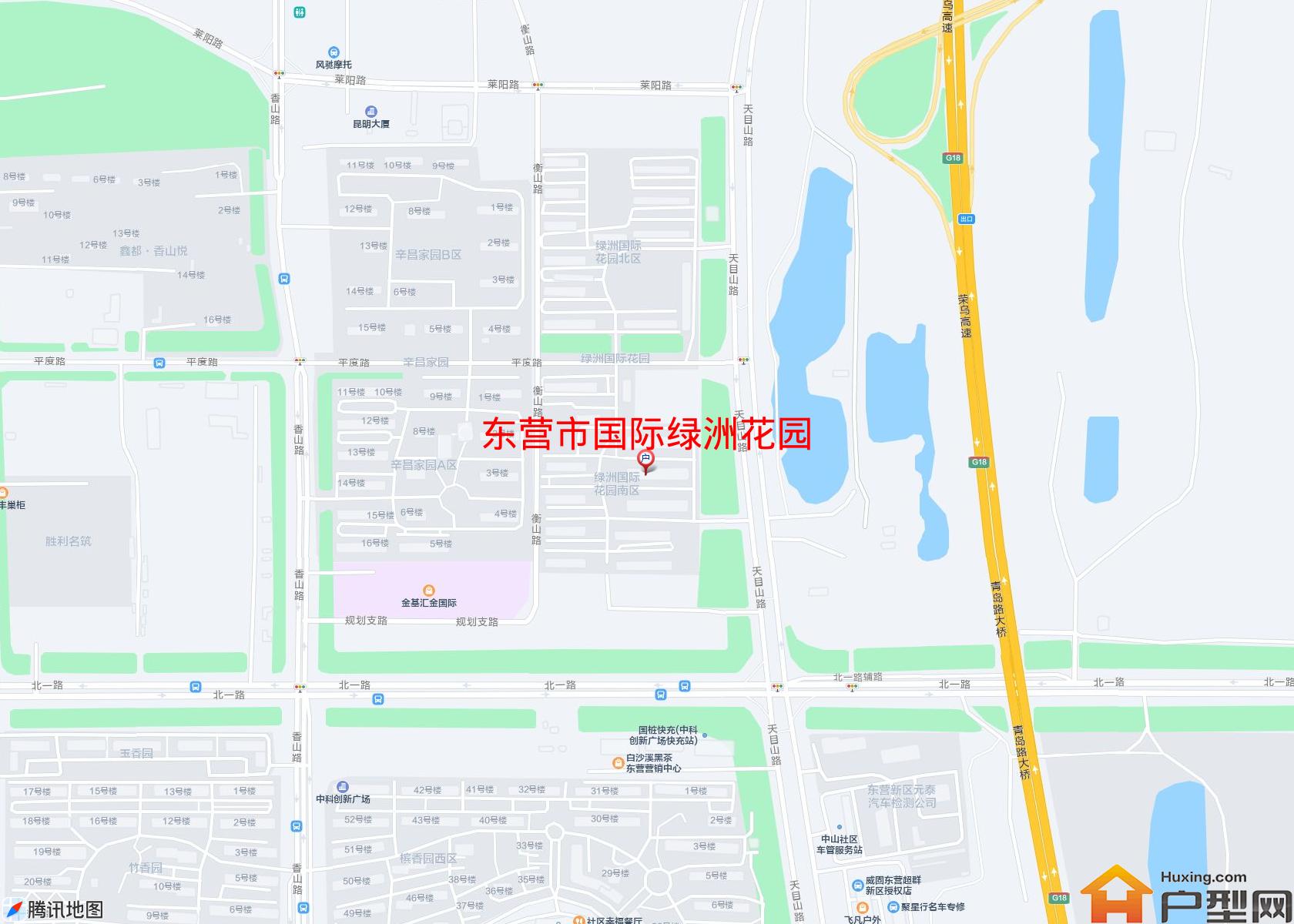 国际绿洲花园小区 - 户型网