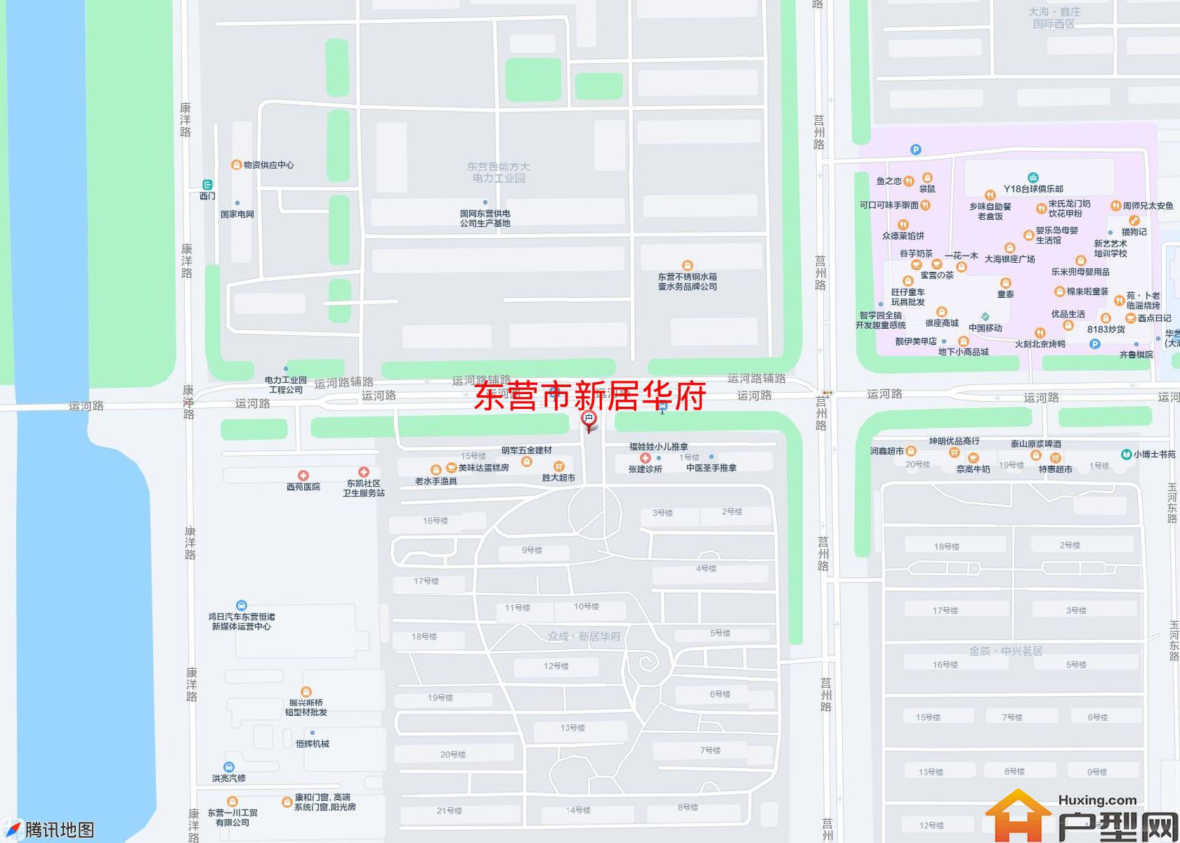新居华府小区 - 户型网