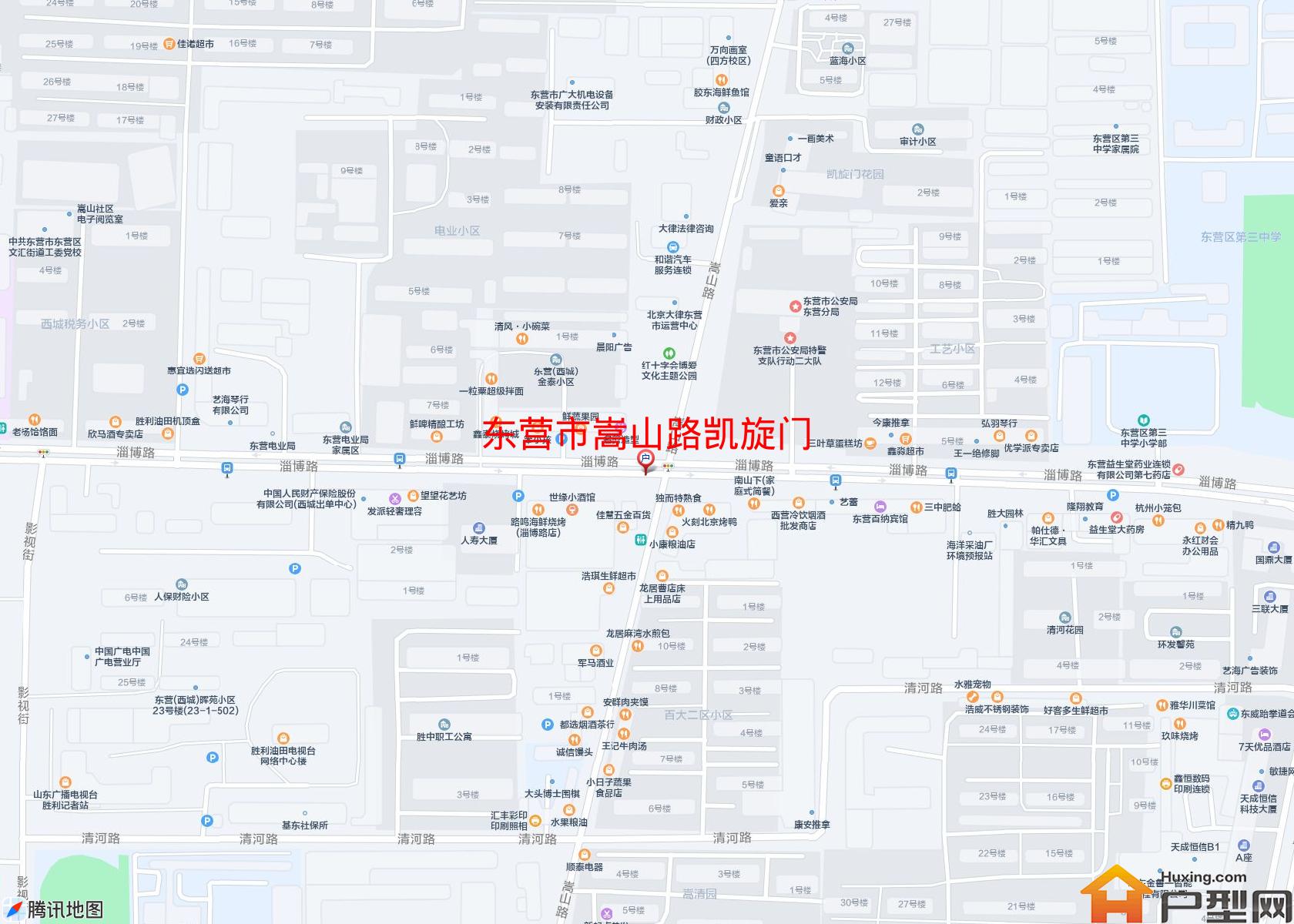 嵩山路凯旋门小区 - 户型网
