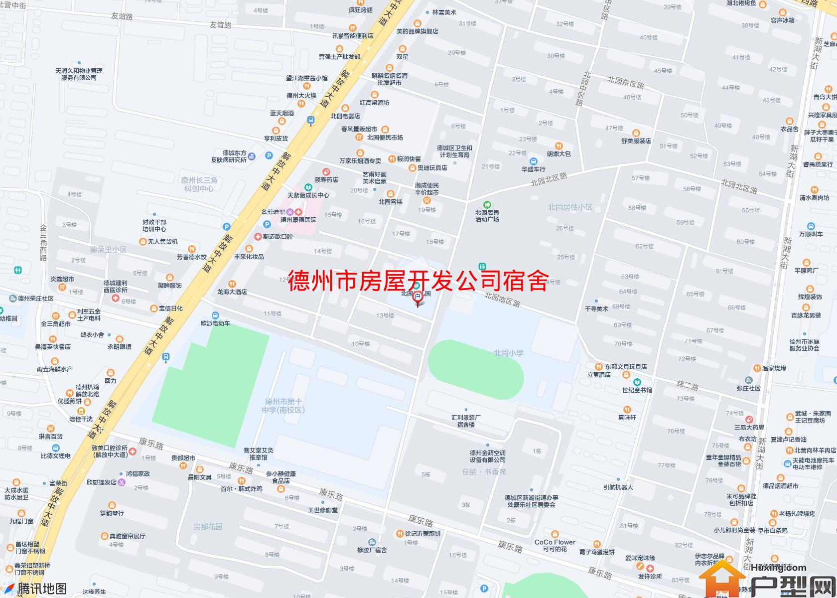 房屋开发公司宿舍小区 - 户型网