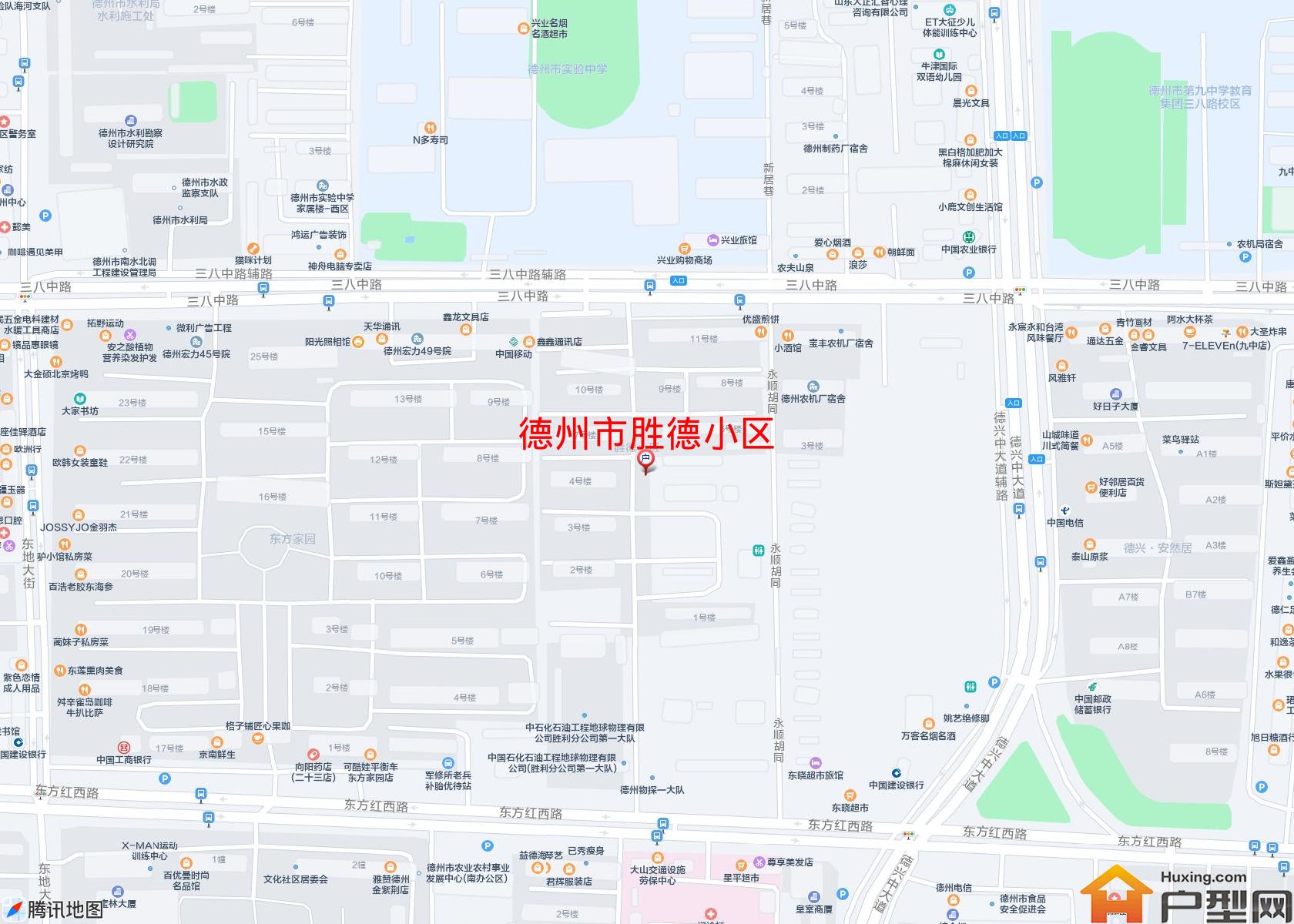 胜德小区小区 - 户型网