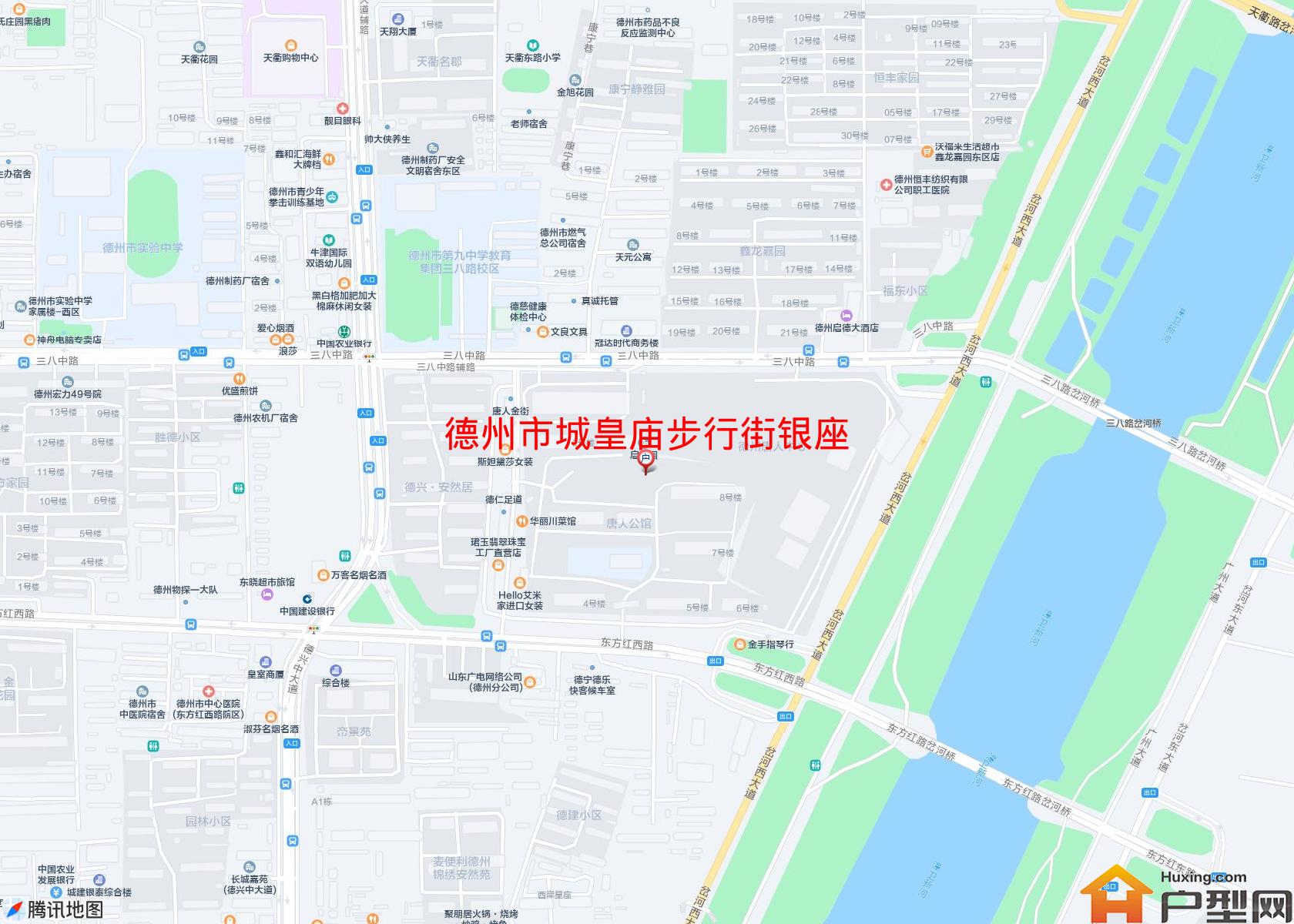 城皇庙步行街银座小区 - 户型网