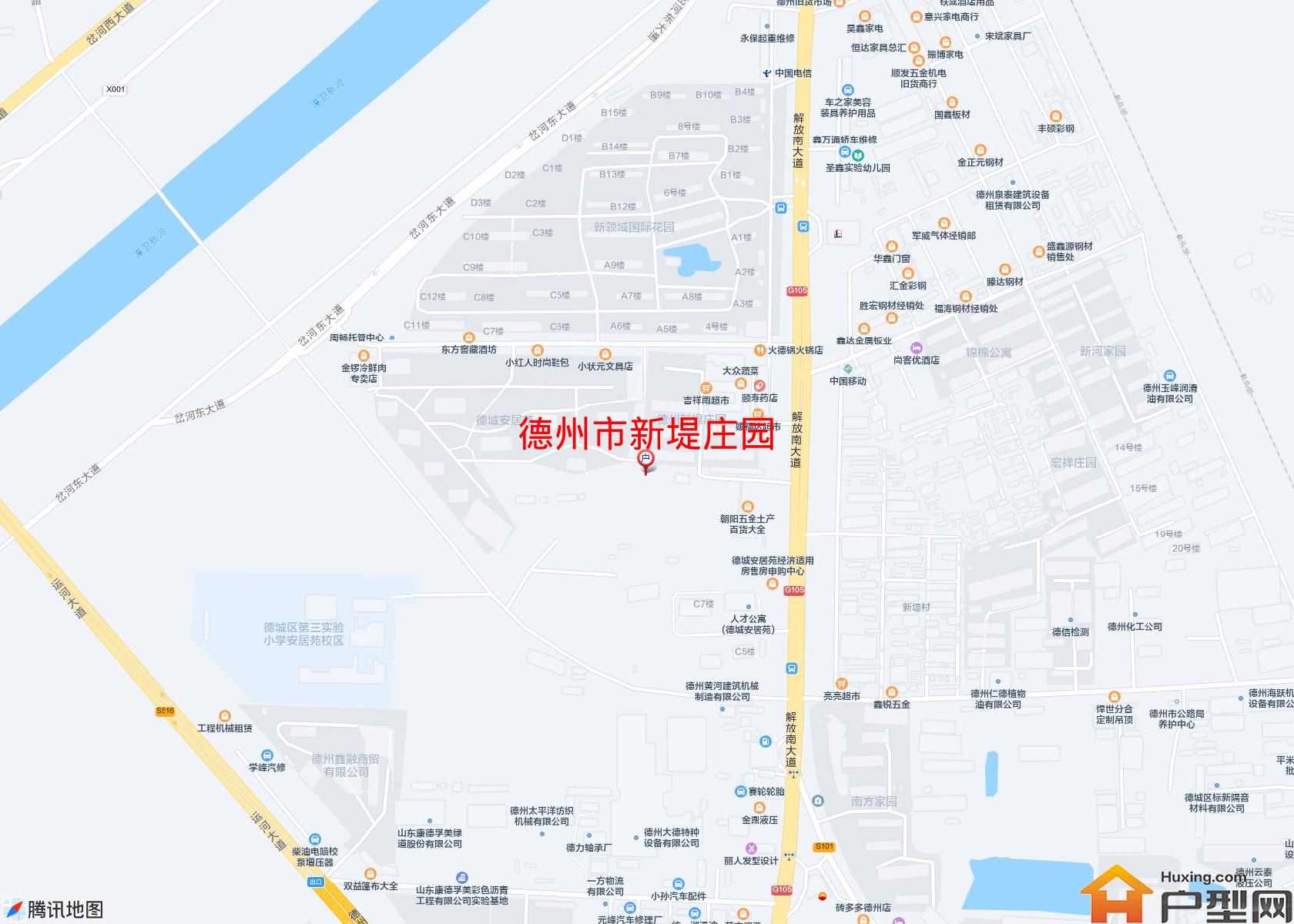 新堤庄园小区 - 户型网