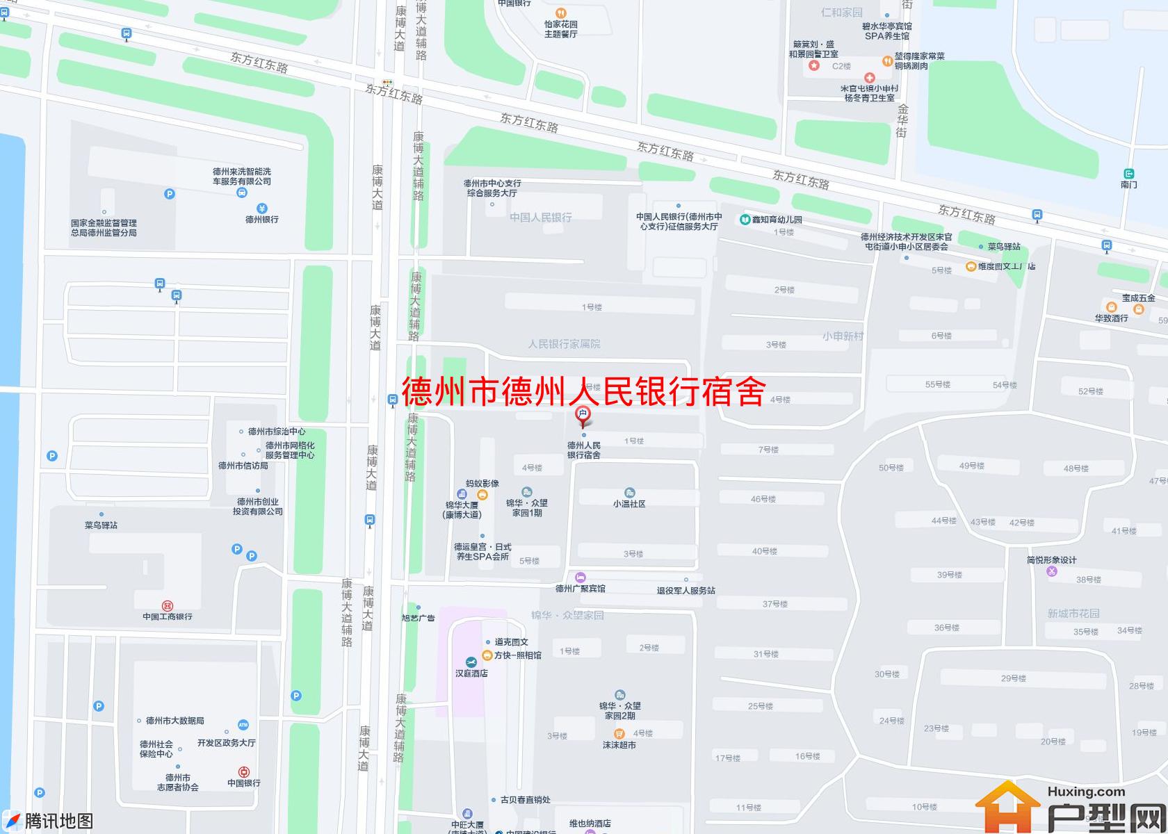 德州人民银行宿舍小区 - 户型网
